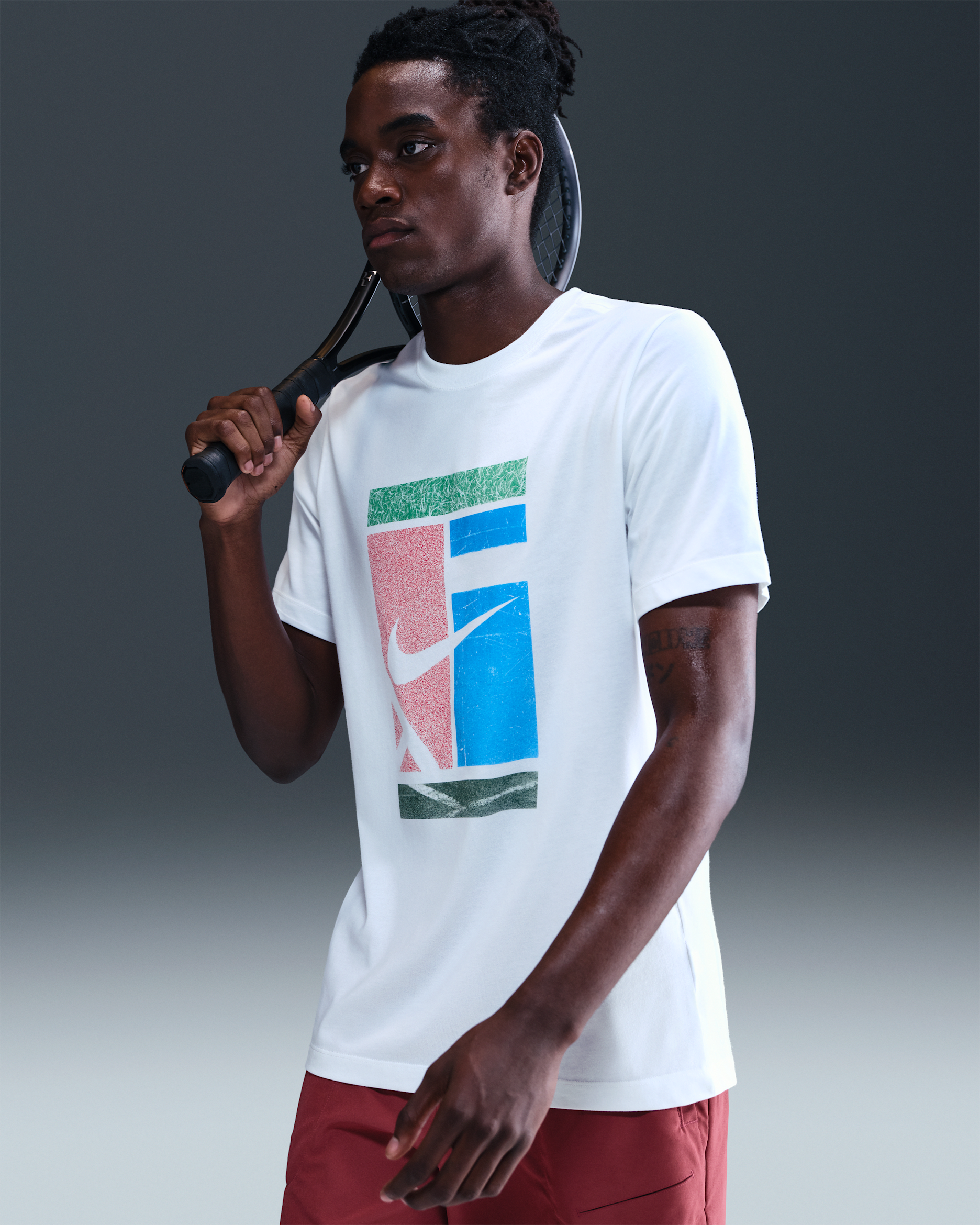 NikeCourt Men's Dri-FIT T-Shirt - White