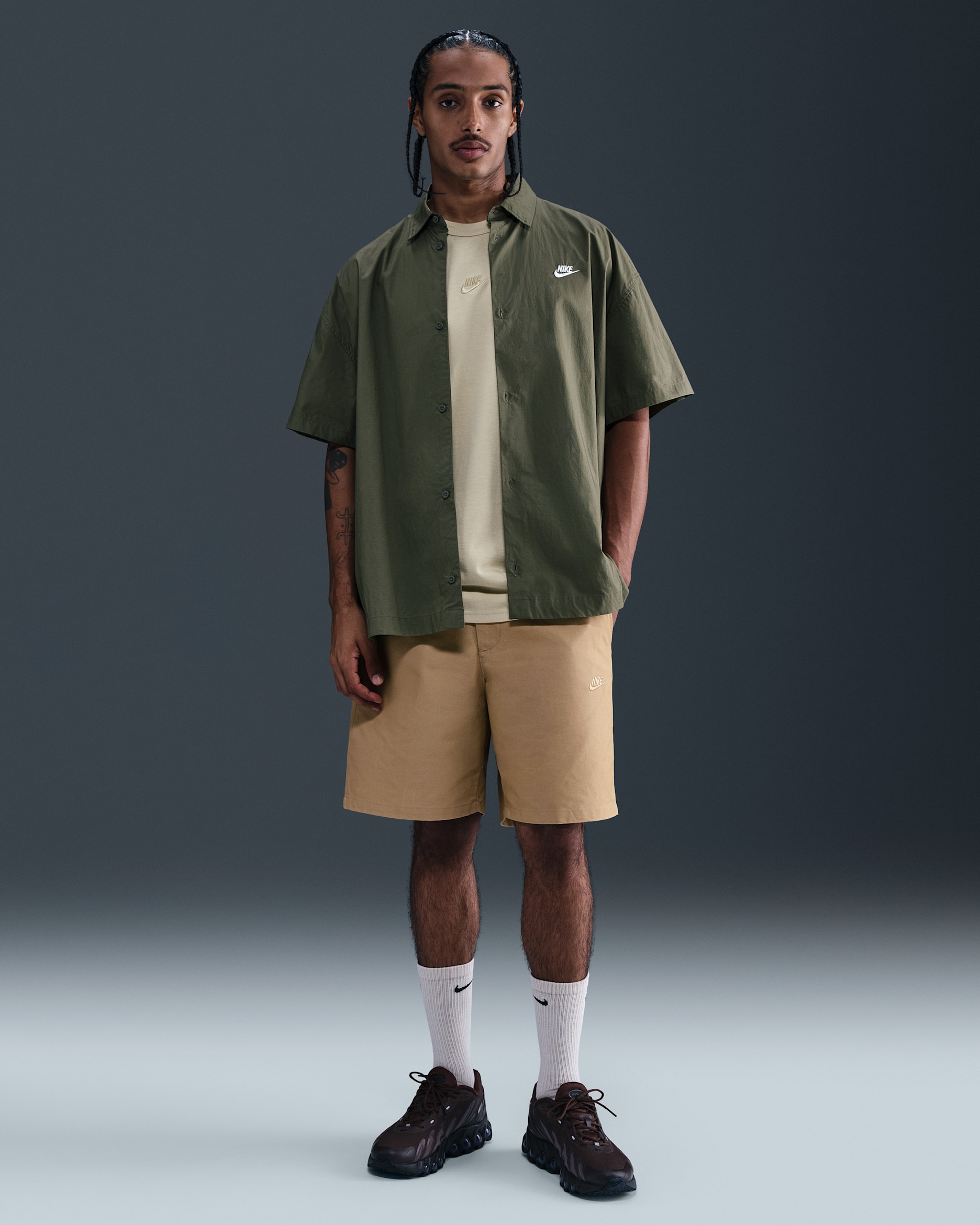 Nike Club Men's Chino Shorts - Parachute Beige/Parachute Beige