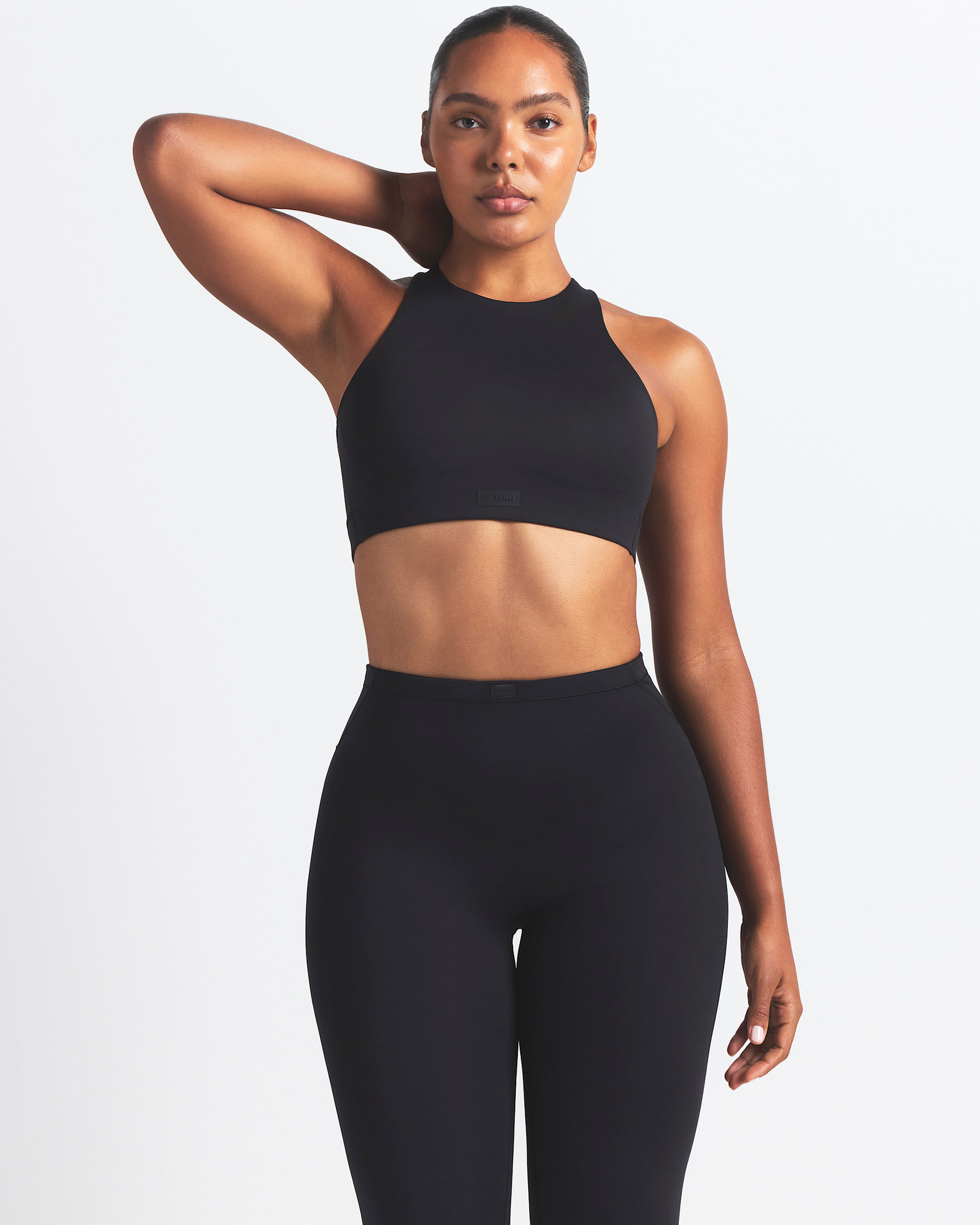 NikeSKIMS Matte Women's High-Waisted Footsie Grip Leggings