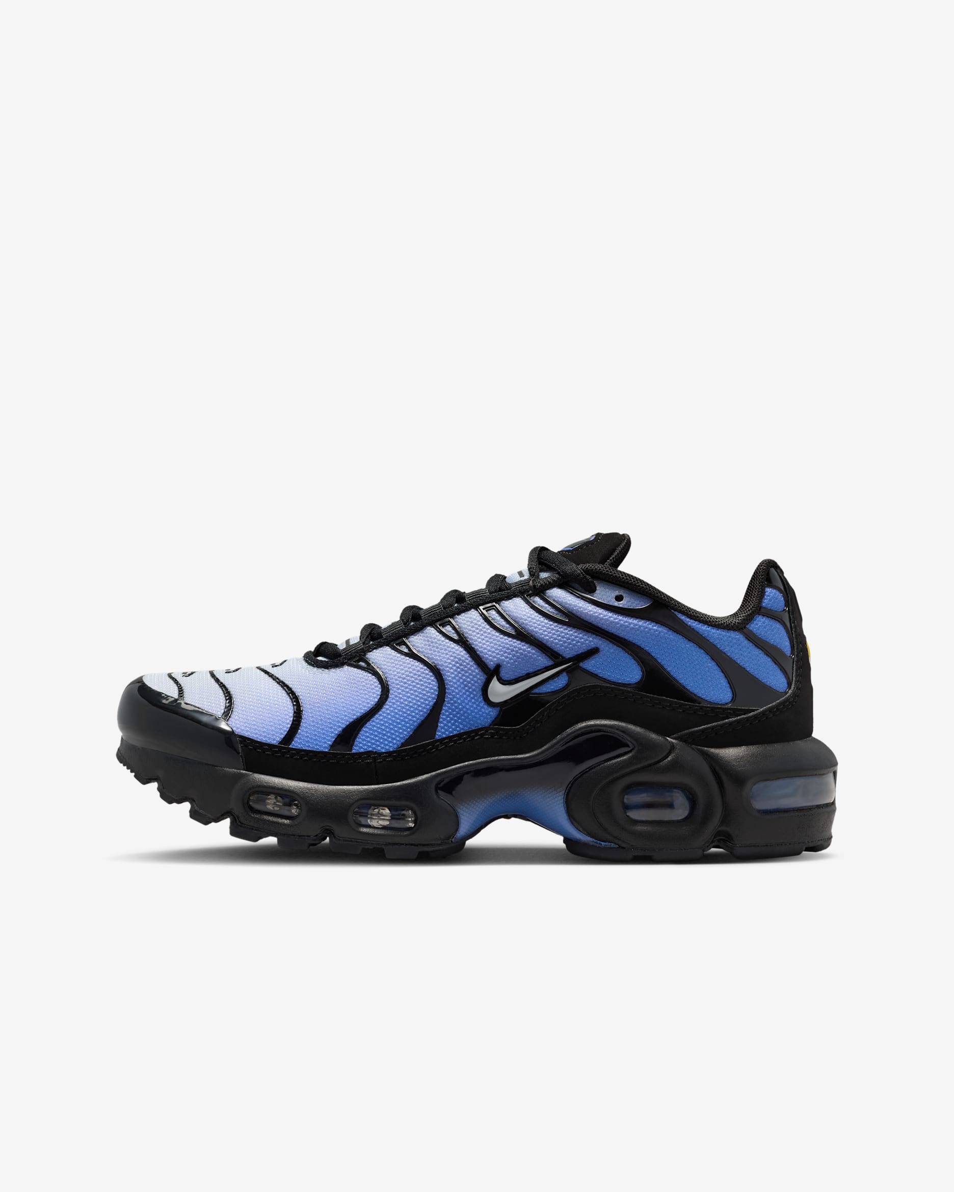 Nike Air Max Plus Older Kids' Shoes - Black/Sapphire/Pure Platinum/White