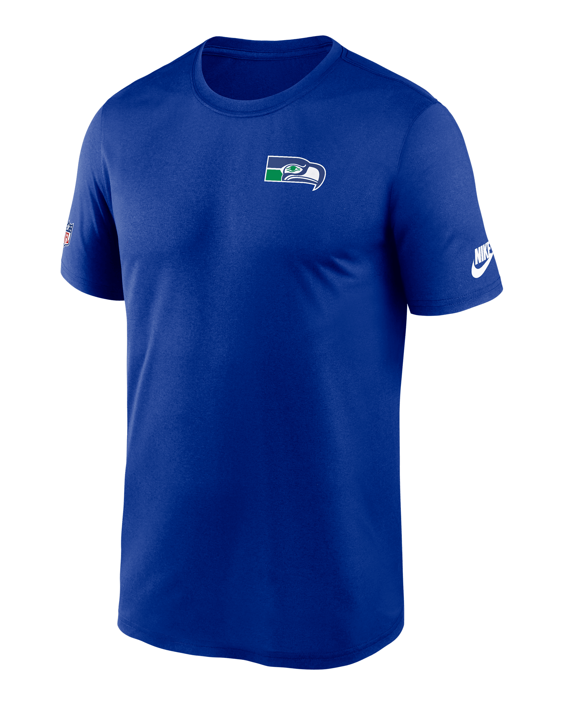 Seattle Seahawks Alt Legend Small Logo Men's Nike Dri-FIT NFL T-Shirt - Royal