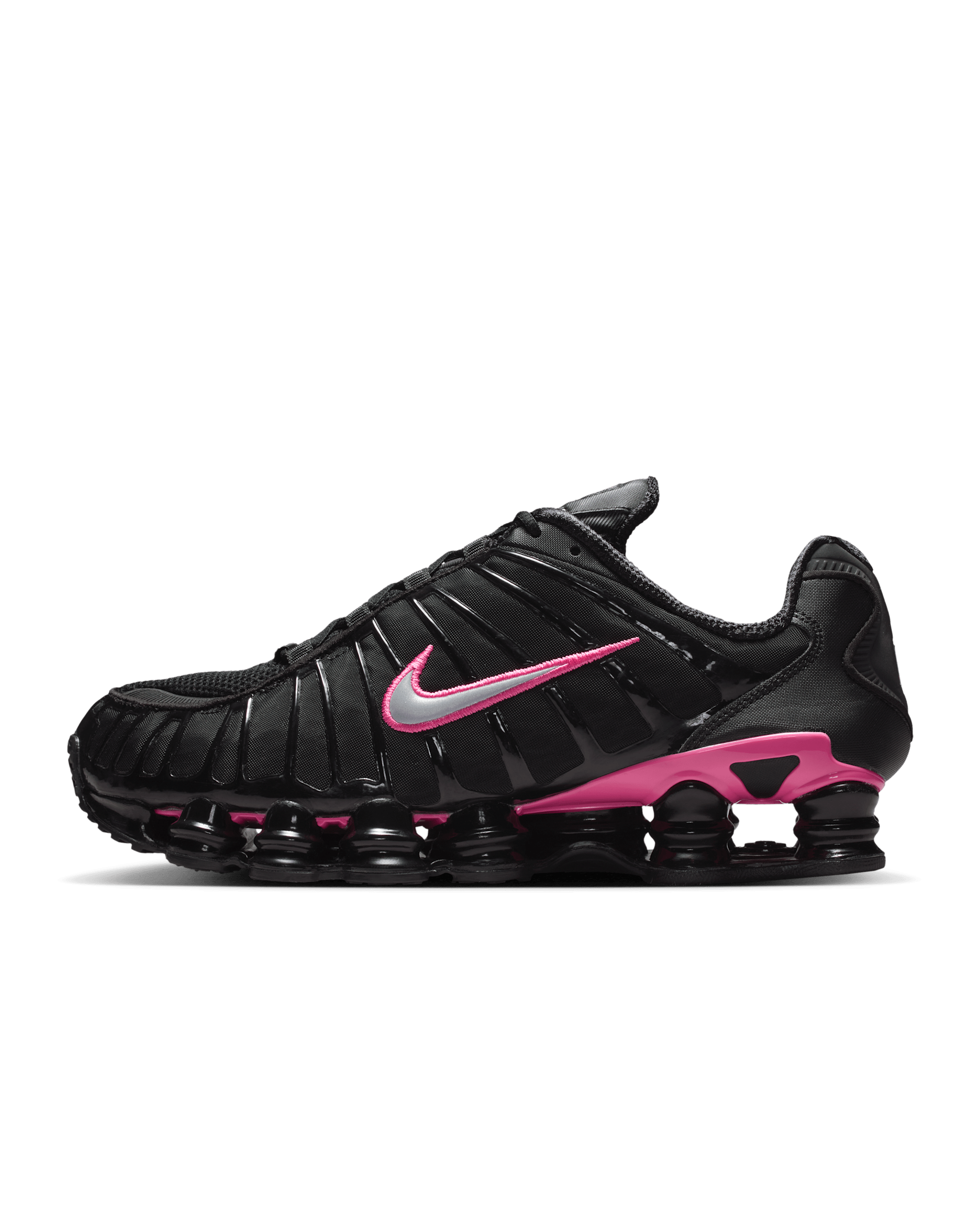 Nike Shox TL Shoes - Black/Pinksicle/Metallic Silver
