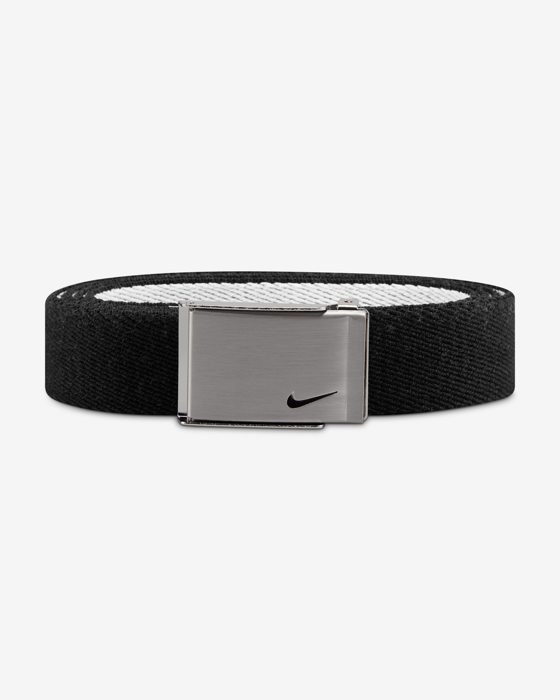 Nike Women's Reversible Stretch Web Golf Belt - Black