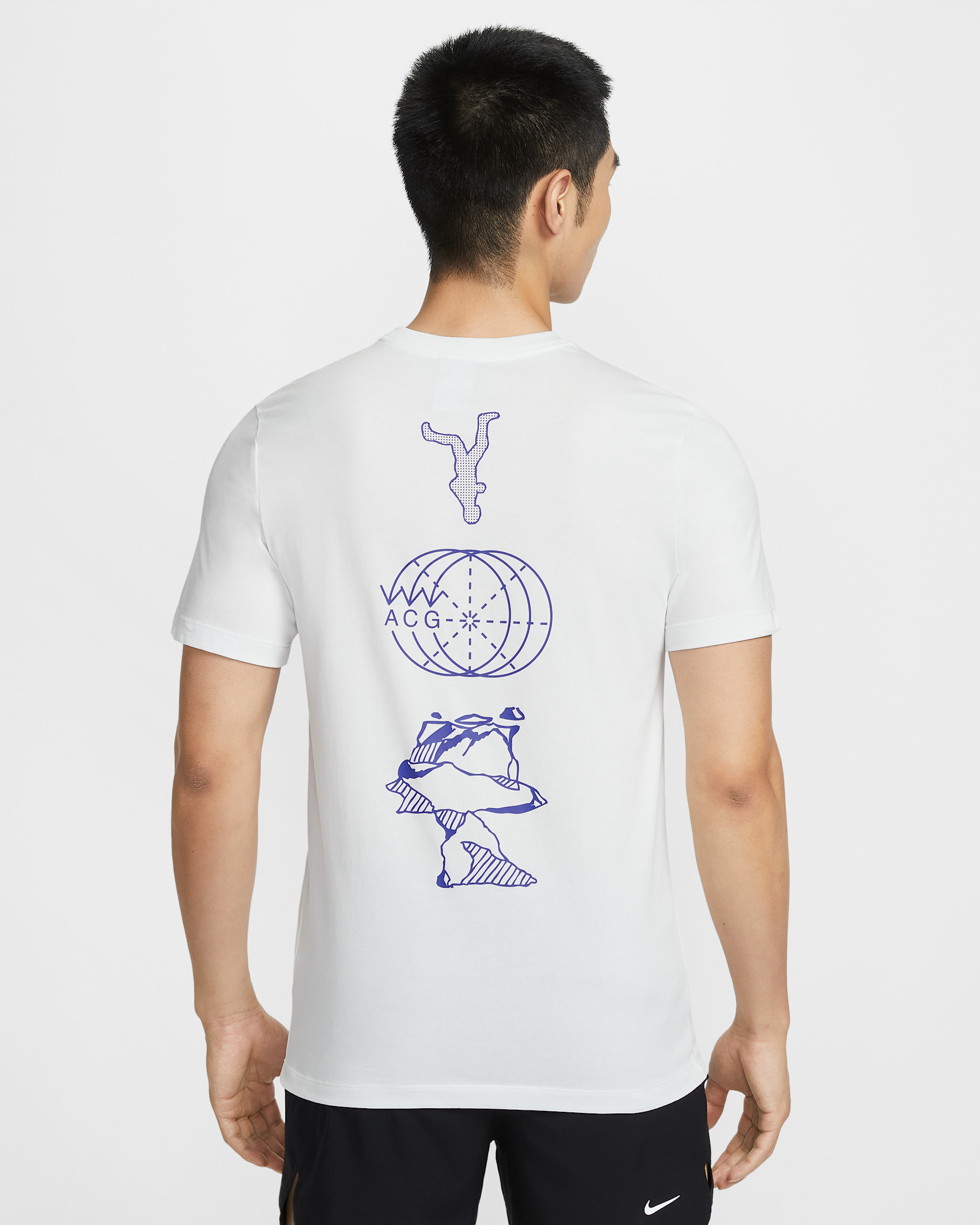 Nike ACG Men's Dri-FIT T-Shirt - Summit White/Persian Violet