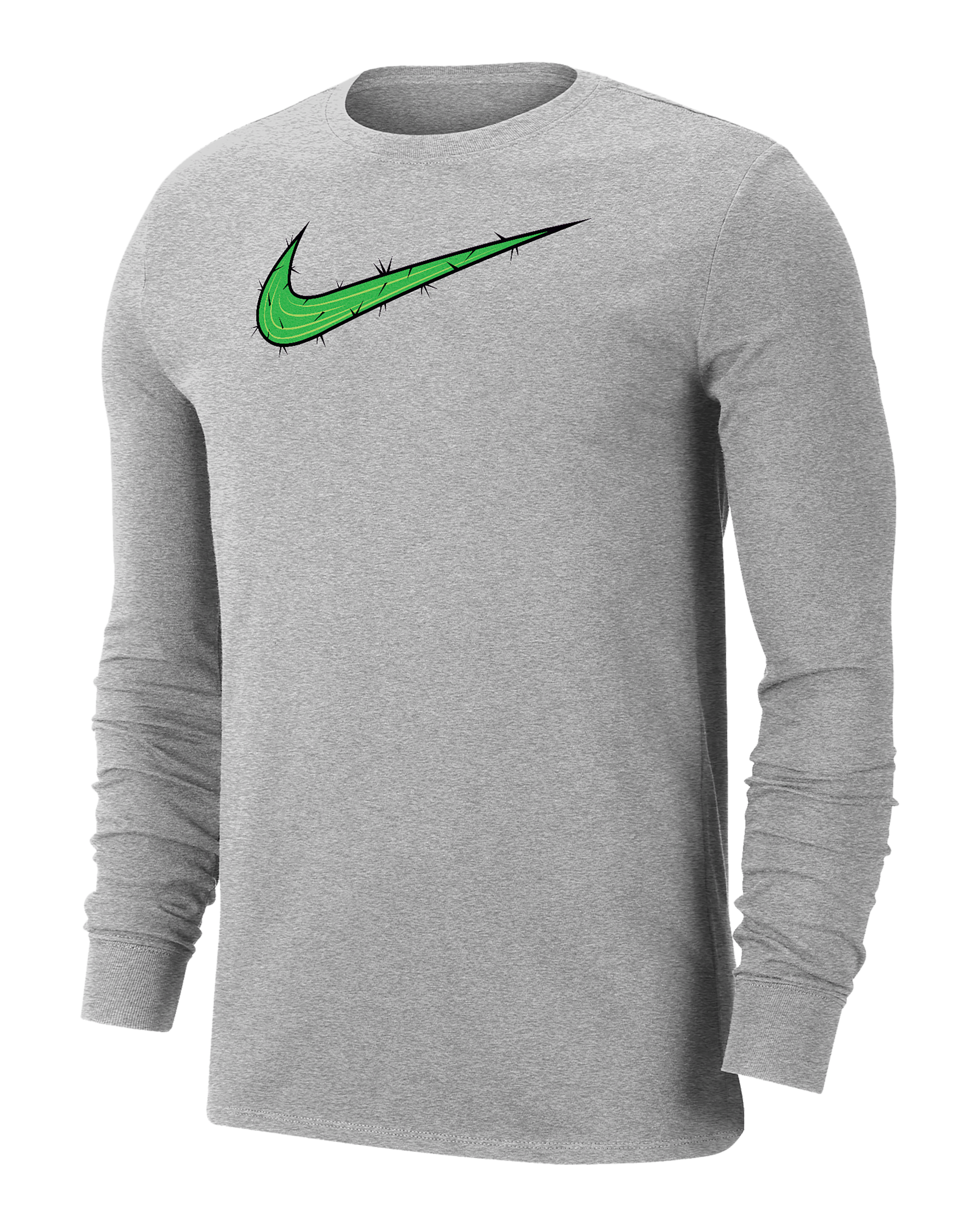 Nike Men's Dri-FIT Golf Long-Sleeve T-Shirt - Dark Grey Heather