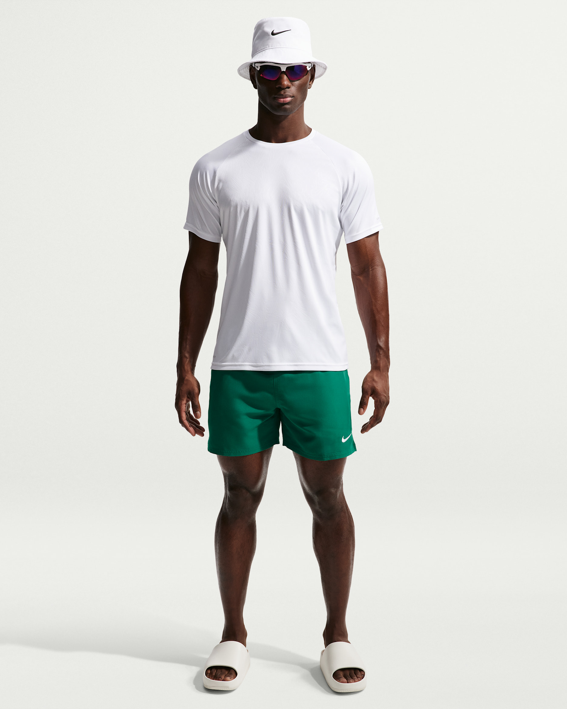 Nike Swim Breaker Essential Men's 5" Brief-Lined Volley Short - Malachite