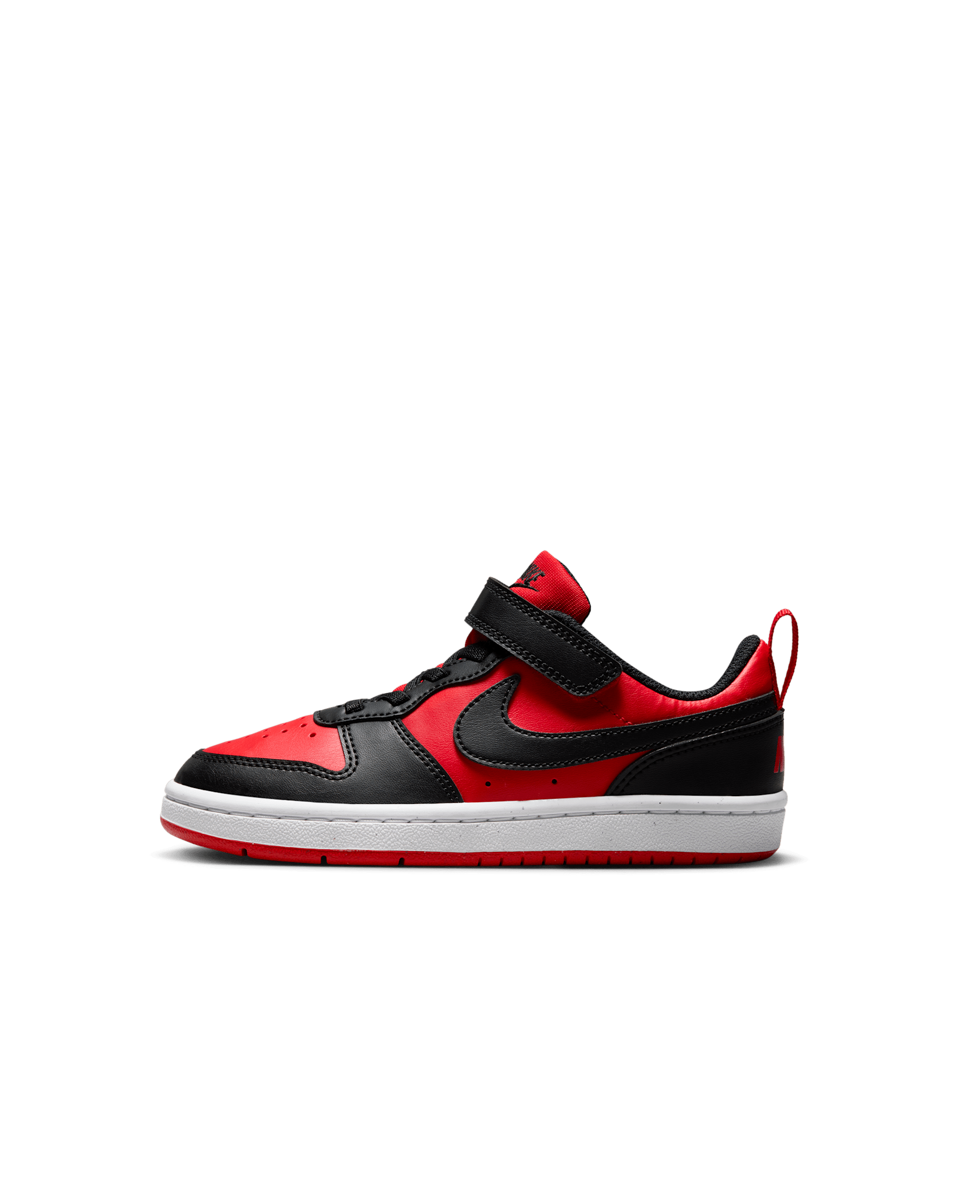 Chaussure Nike Court Borough Low Recraft pour enfant - University Red/Blanc/Noir