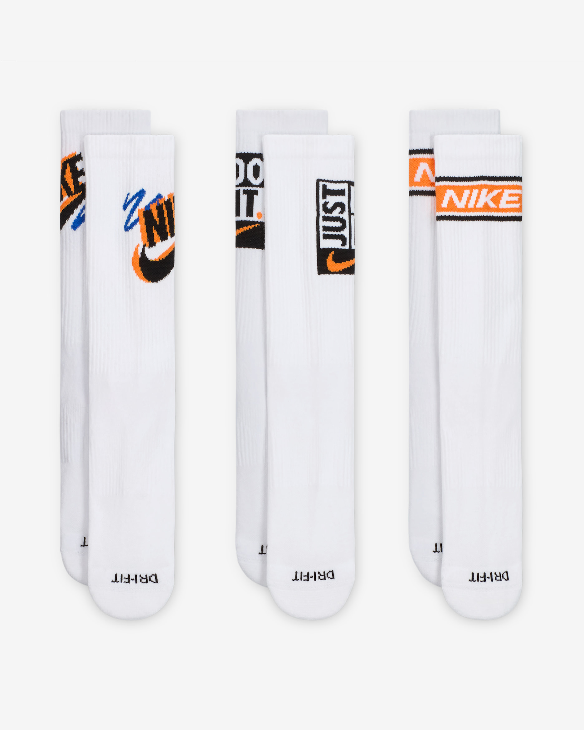 Nike Everyday Plus crew sokken (3 paar)