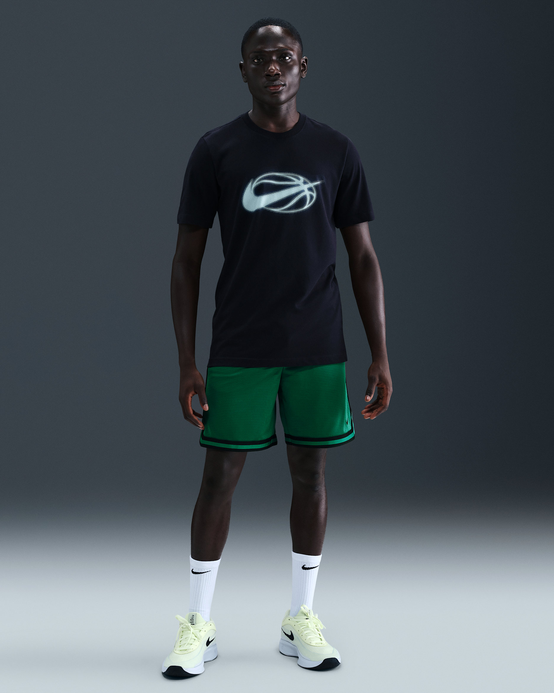 Nike DNA Men's Dri-FIT 8" Basketball Shorts - Malachite/Black/Black