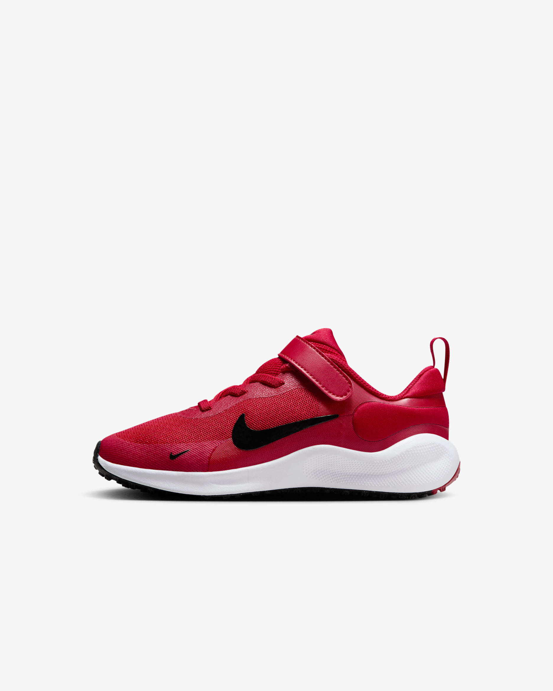 Nike Revolution 7 Younger Kids' Shoes - Gym Red/White/Black