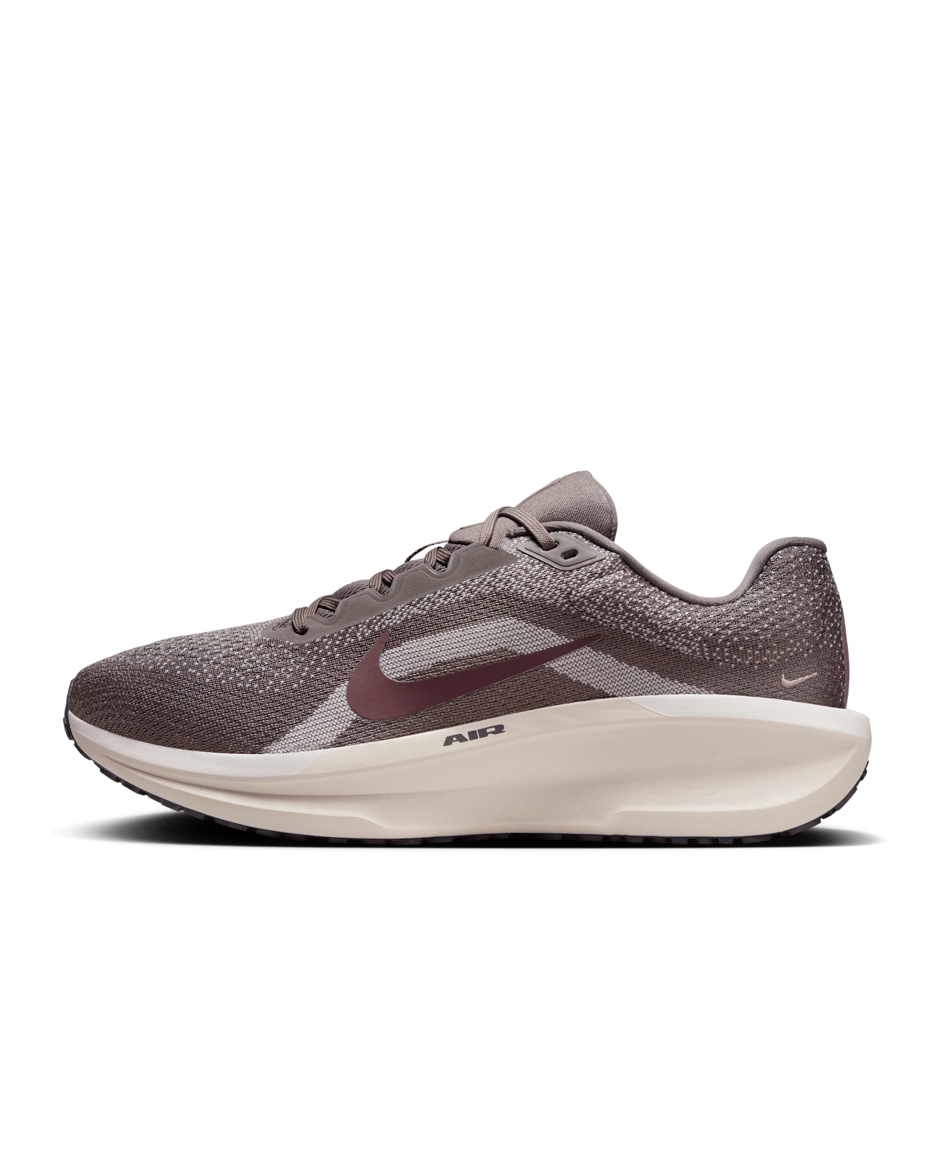 Nike Winflo 11 Men's Road Running Shoes - Cave Stone/Vast Grey/Dark Smoke Grey/Burgundy Crush