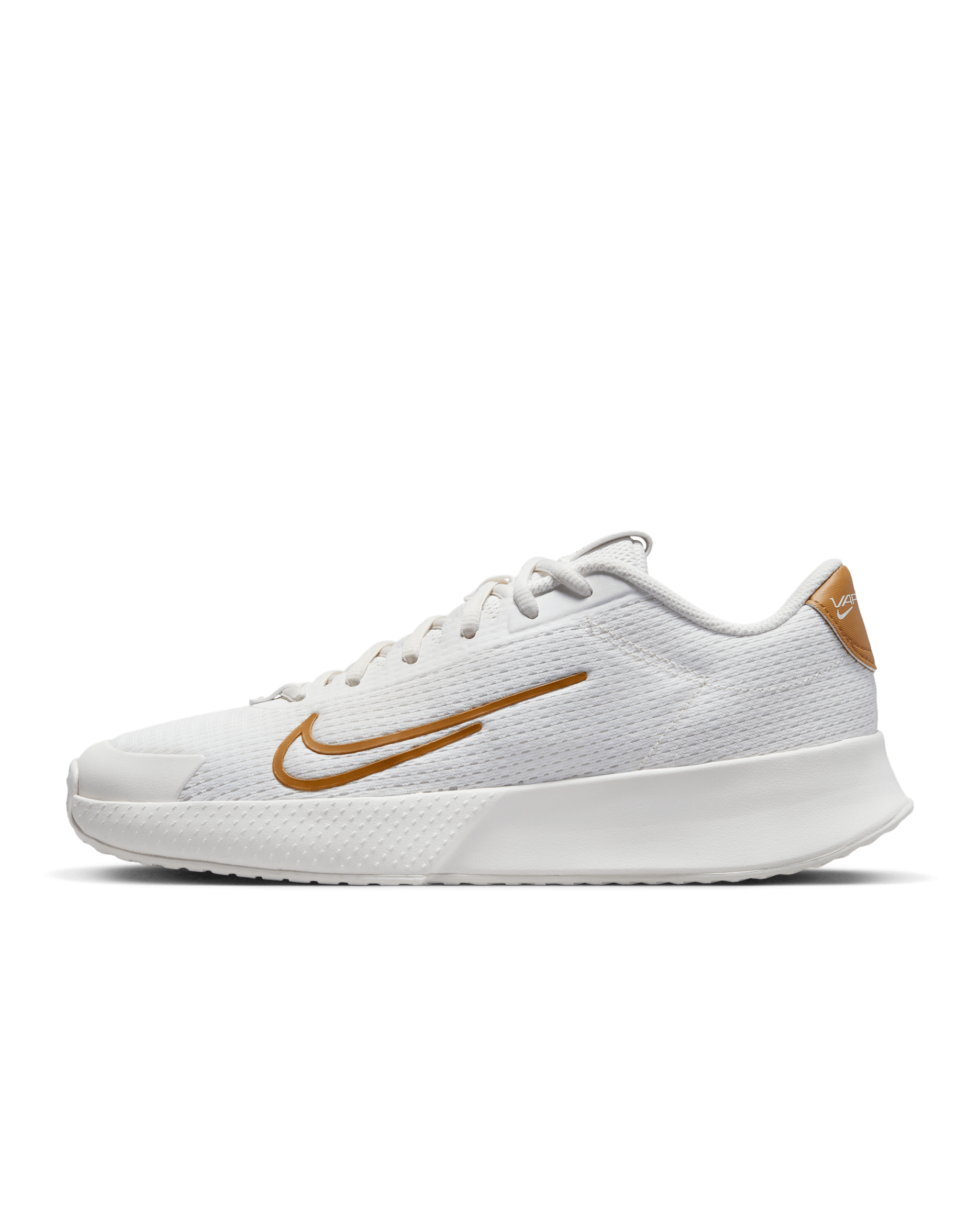 NikeCourt Vapor Lite 2 Women's Hard Court Tennis Shoes - Sail/Desert Ochre