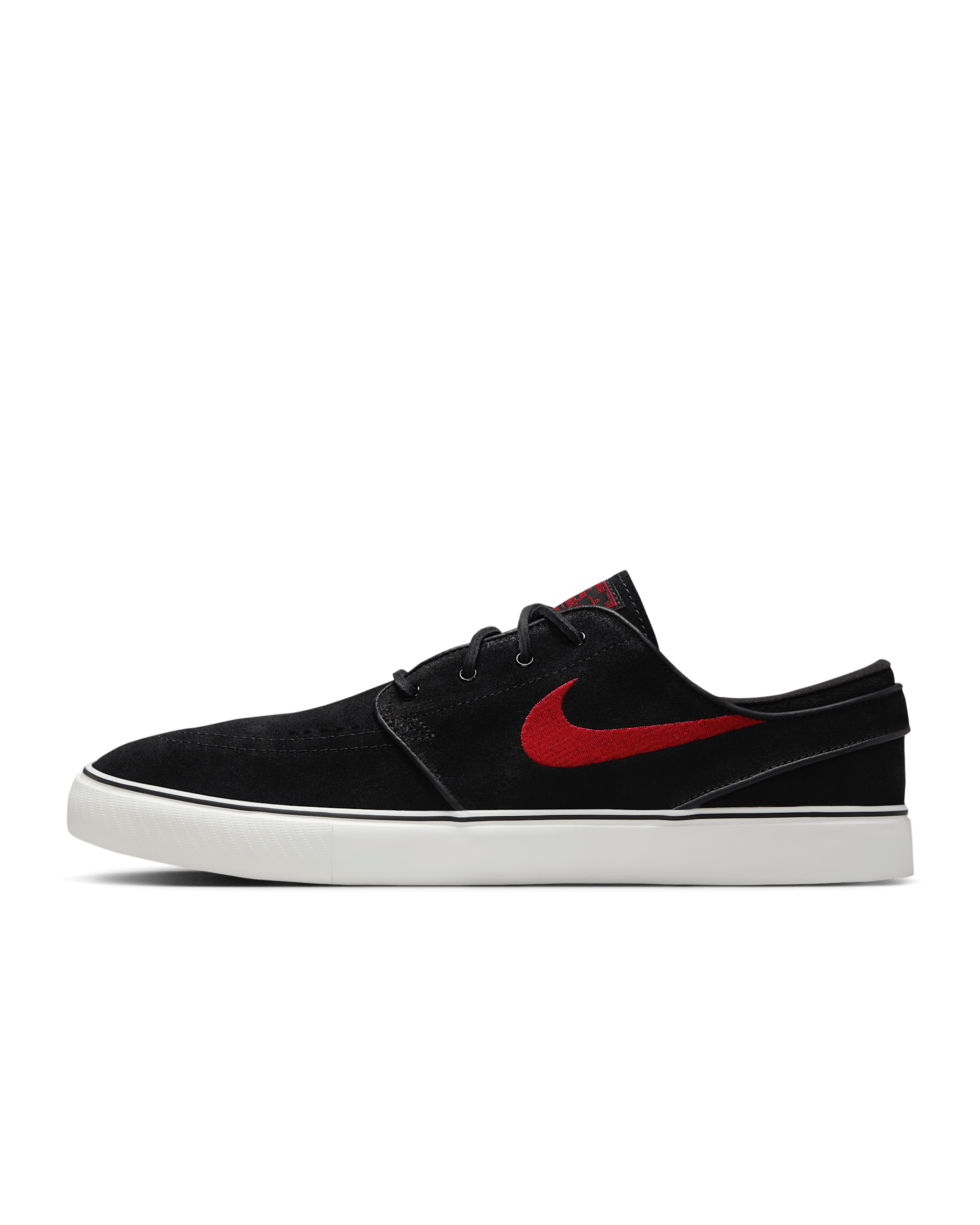 Tenis de skateboarding Nike SB Zoom Janoski OG+ - Negro/Negro/Blanco cumbre/Rojo universitario