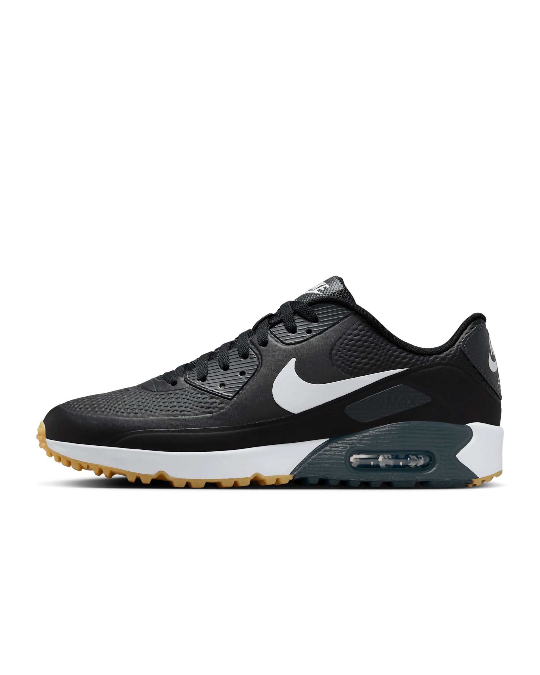 Nike Air Max 90 G Golf Shoes - Black/White