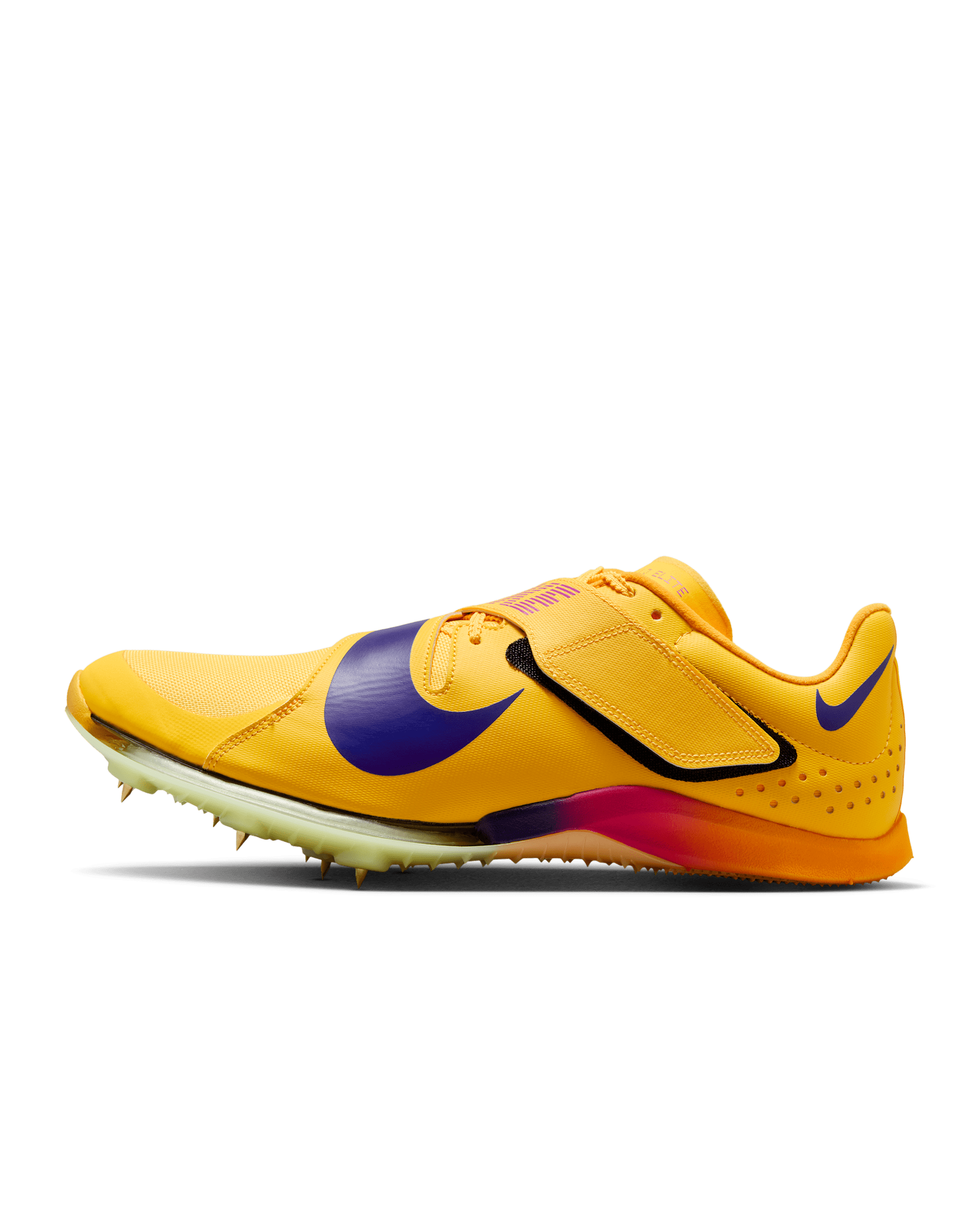 Nike Long Jump Elite Athletics Jumping Spikes - Citron Pulse/Volt Ice/Vivid Purple/Indigo Burst