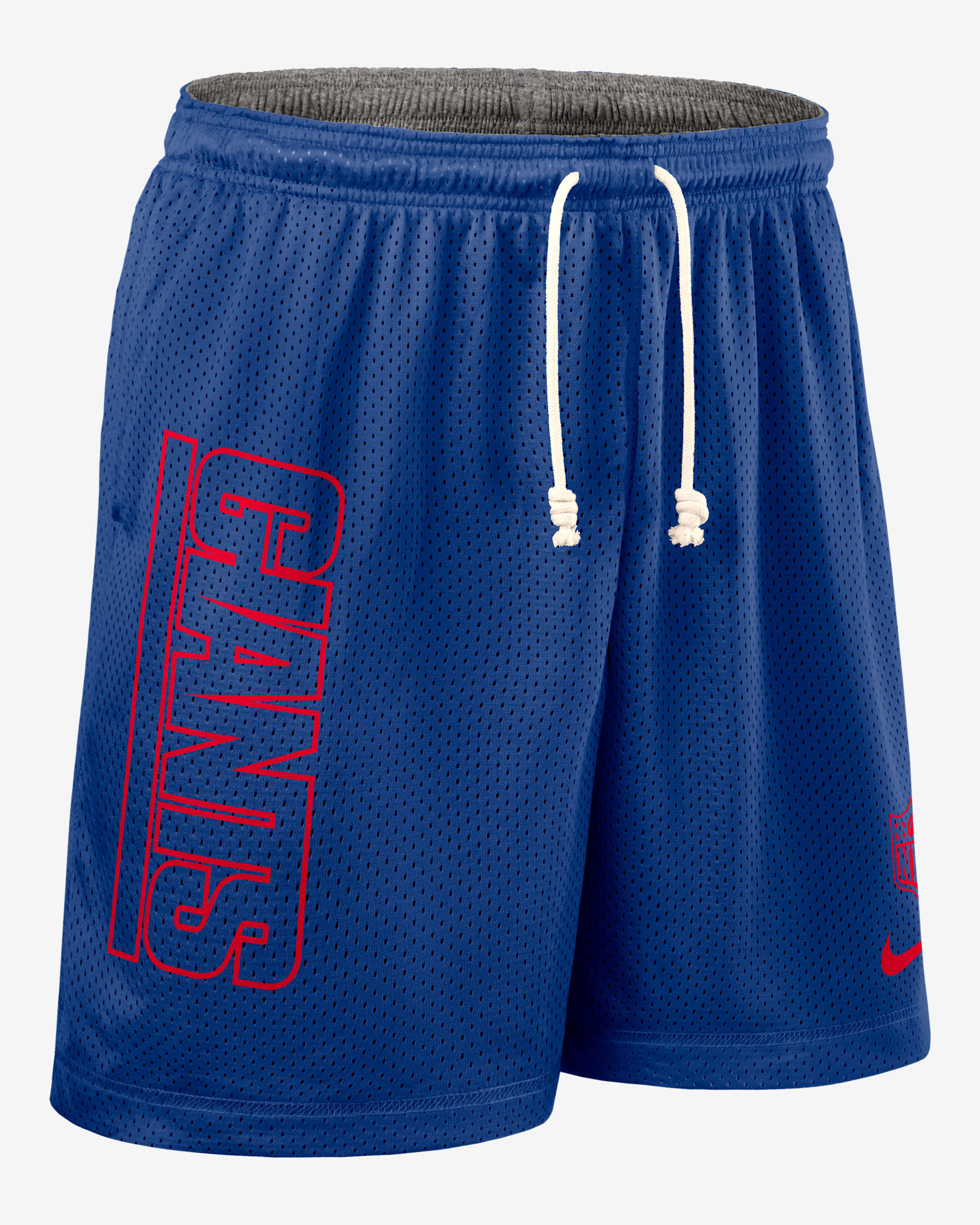 Shorts Nike Dri-FIT de la NFL para hombre New York Giants Sideline Reversible - Azul