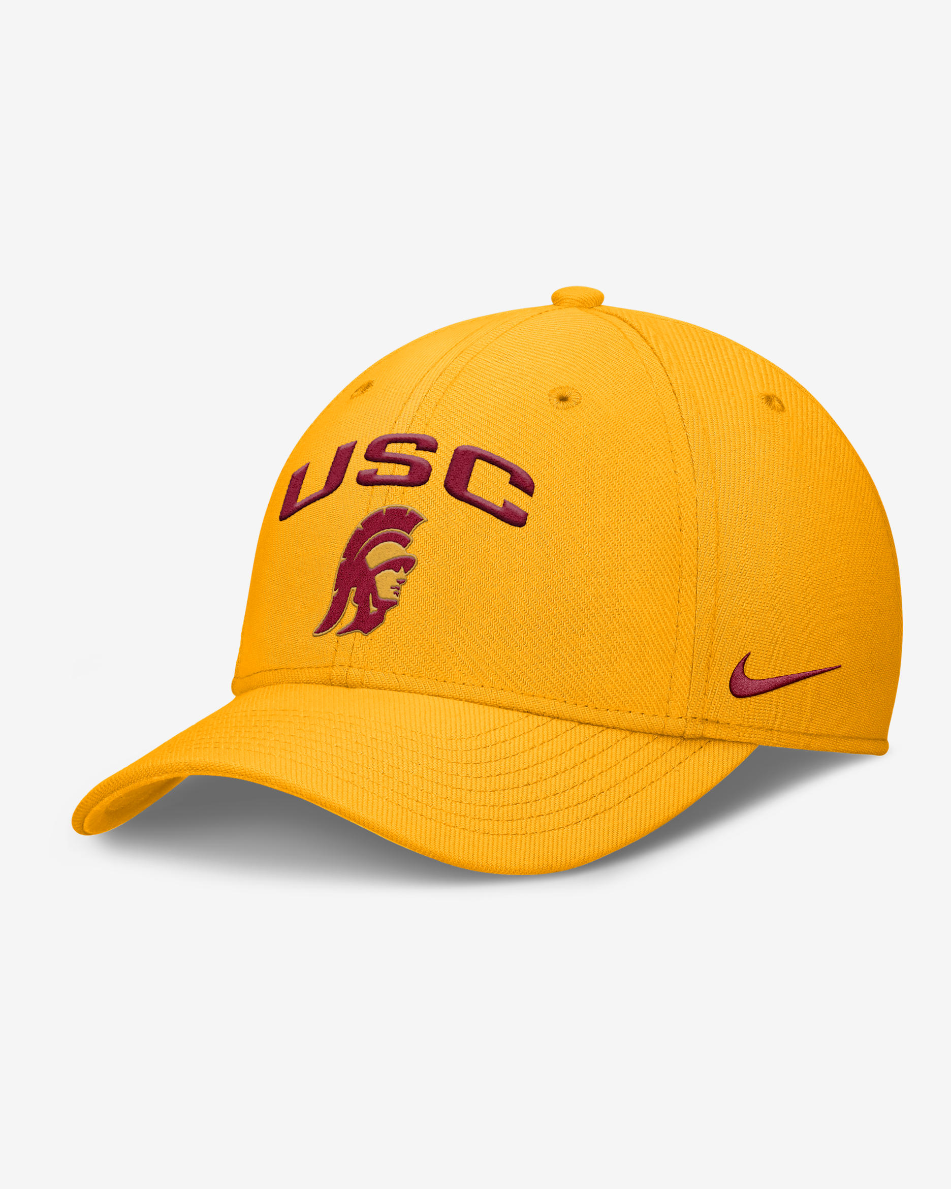USC On-Field Rise Swoosh Men's Nike Dri-FIT College Hat - Gold