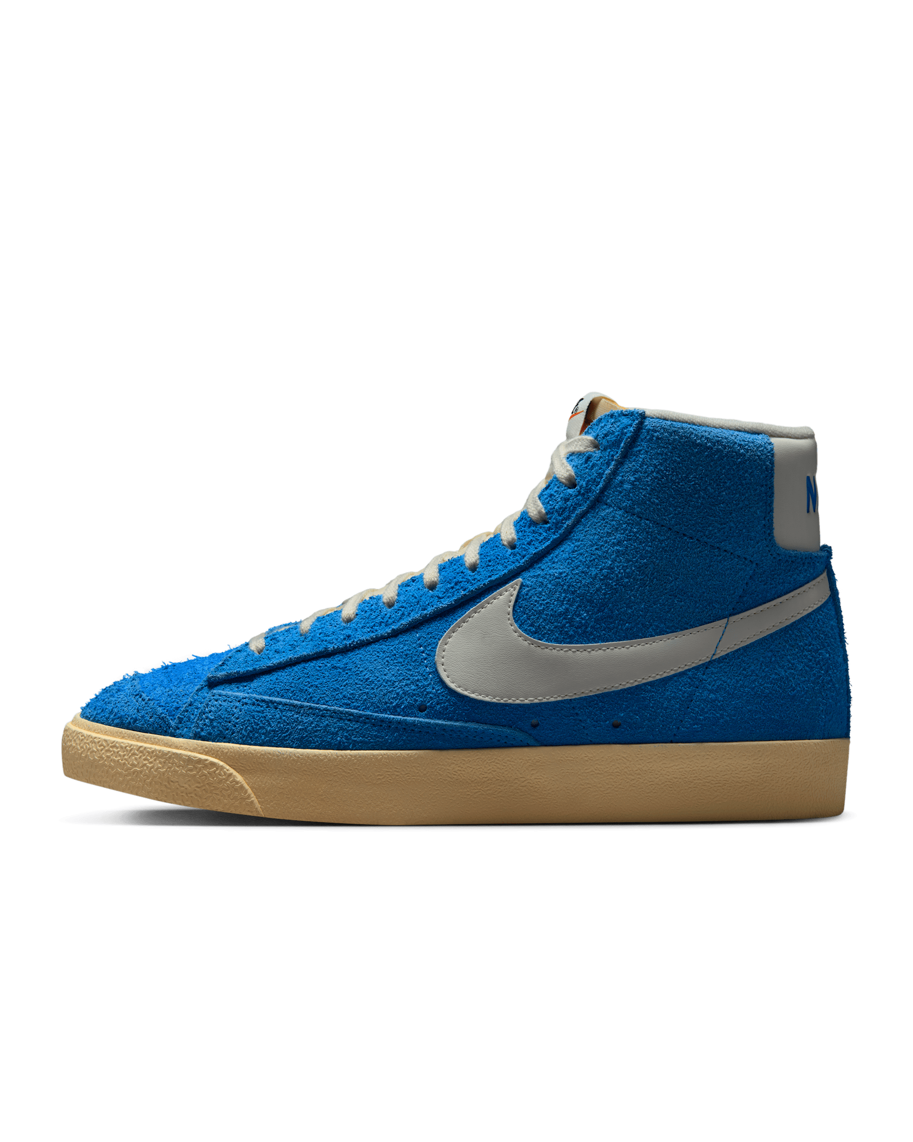 Nike Blazer Mid '77 Premium Men's Shoes - University Blue/Muslin/Black/Sail