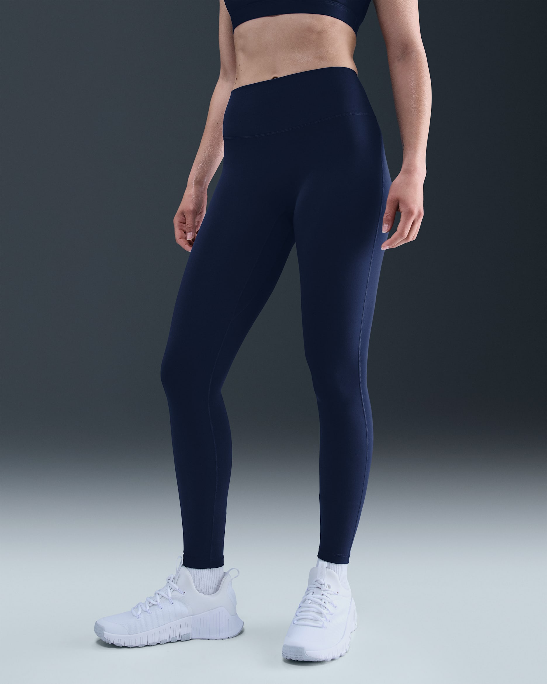 Nike One Seamless Front Women's High-Waisted Full-Length Leggings