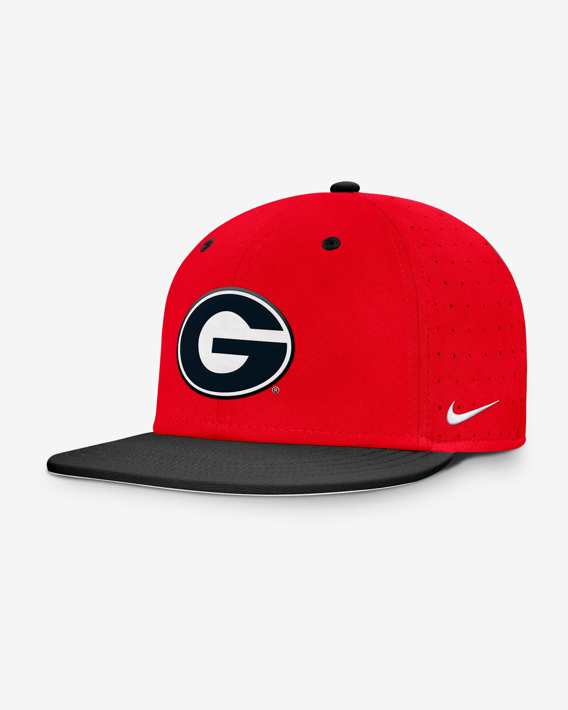 Georgia Bulldogs Dugout True Men’s Nike Dri-FIT College Fitted Hat - Red