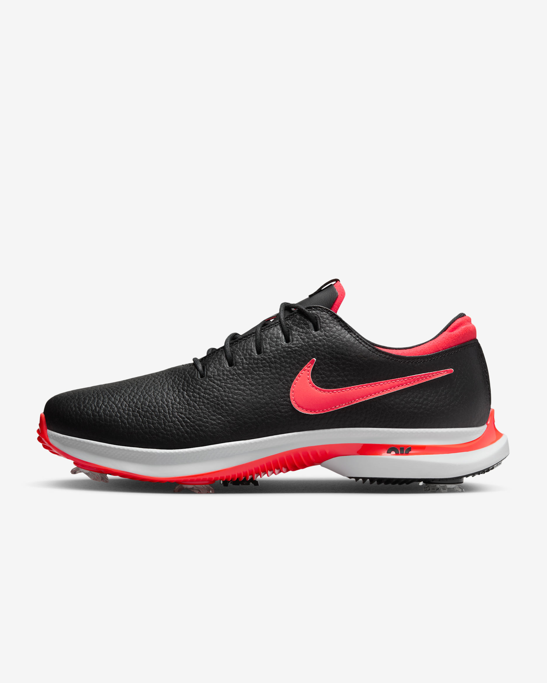 Nike Air Zoom Victory Tour 3 Men's Golf Shoes - Black/Pure Platinum/Bright Crimson
