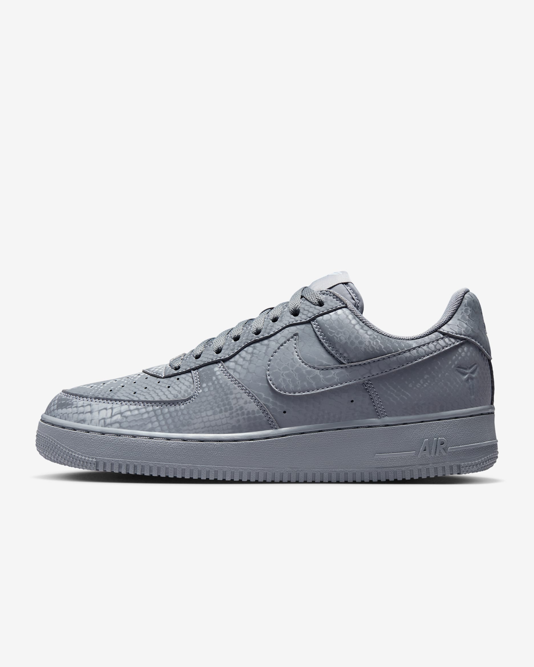 Kobe Air Force 1 Low Men's Shoes - Cool Grey/Wolf Grey