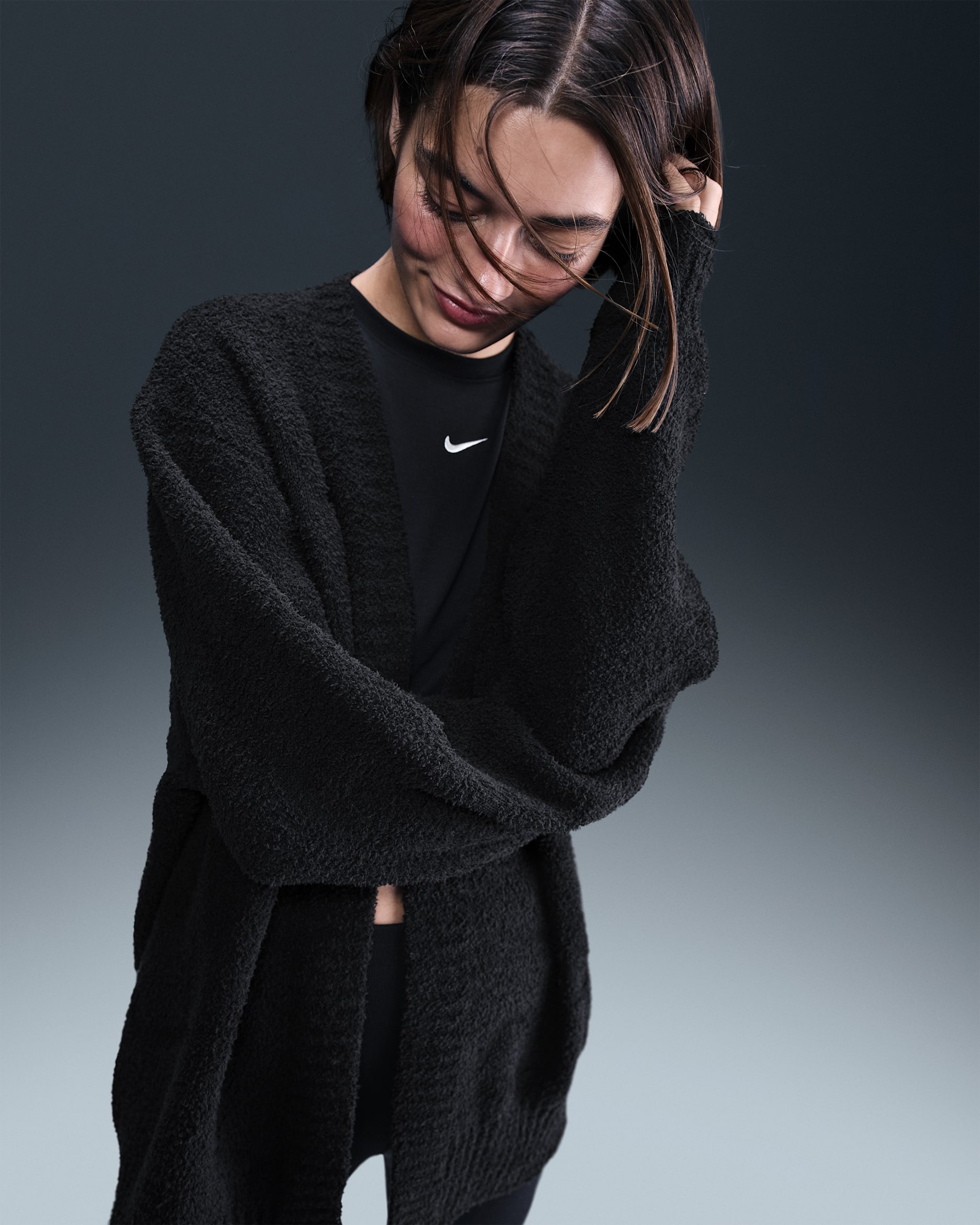 Nike Sportswear Phoenix Cozy Bouclé Women's Oversized Knit Cardigan