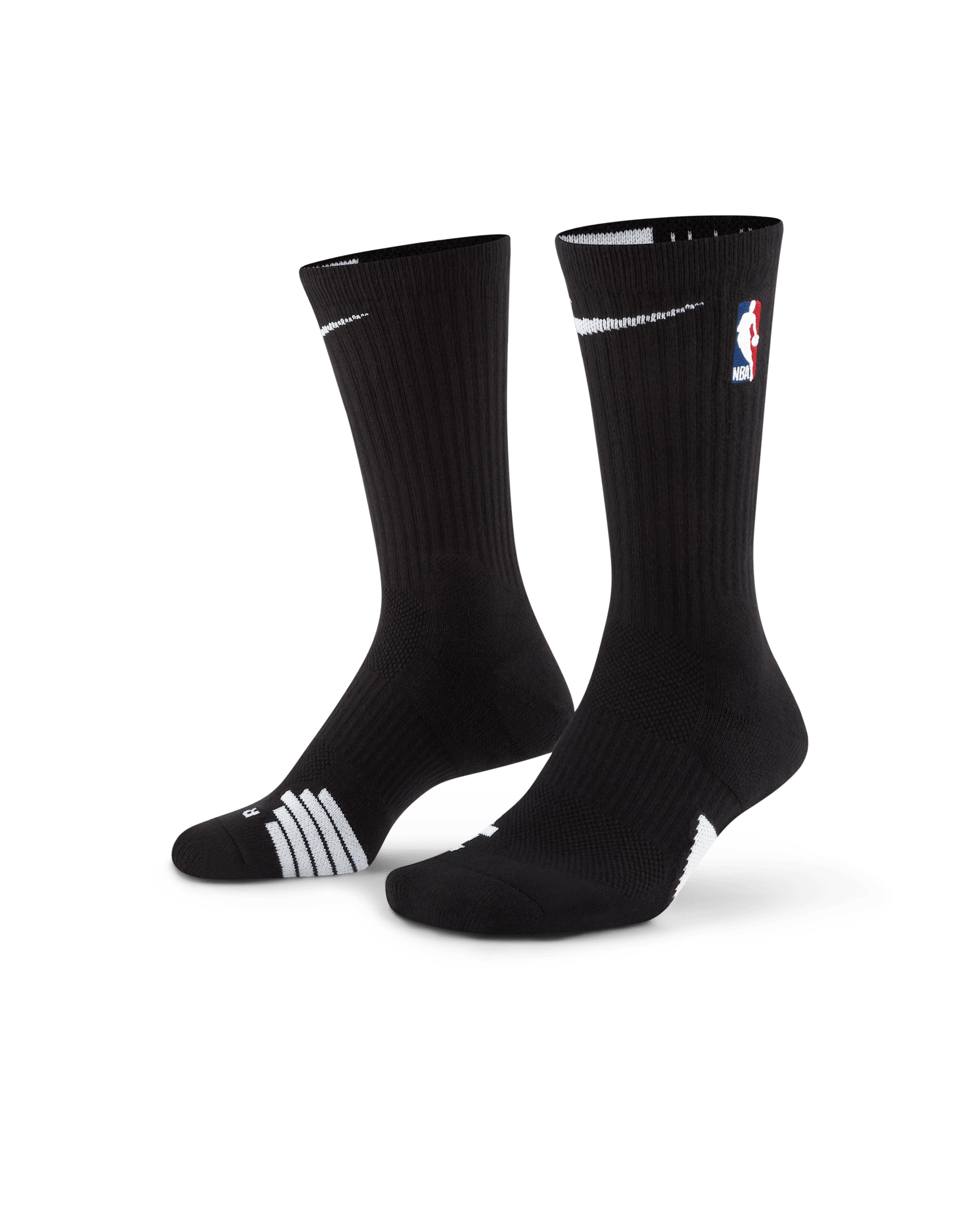 Nike Elite NBA Crew Socks - Black/White