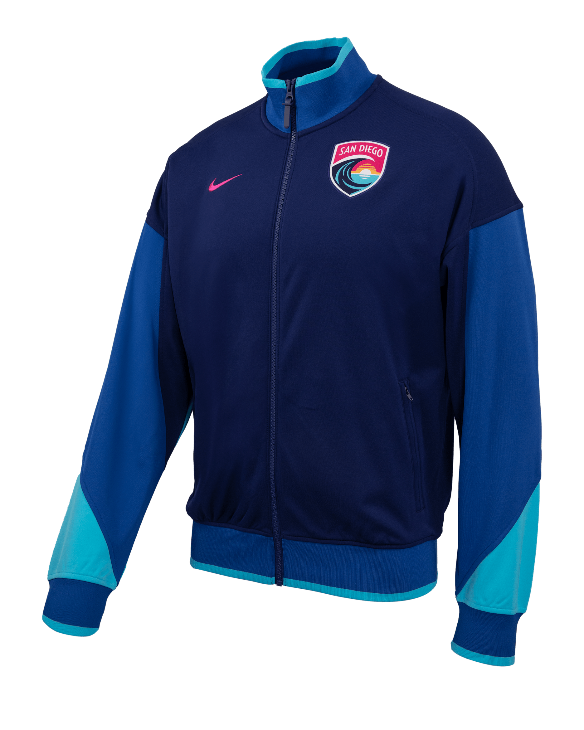 San Diego Wave FC Nike NWSL Anthem Jacket - Blue Jay/Blue Void