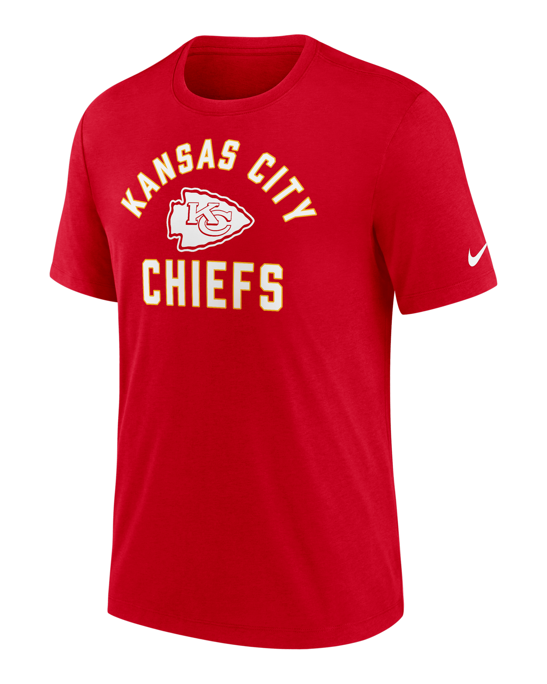 Kansas City Chiefs Favorable Timeline Men's Nike NFL T-Shirt - Red