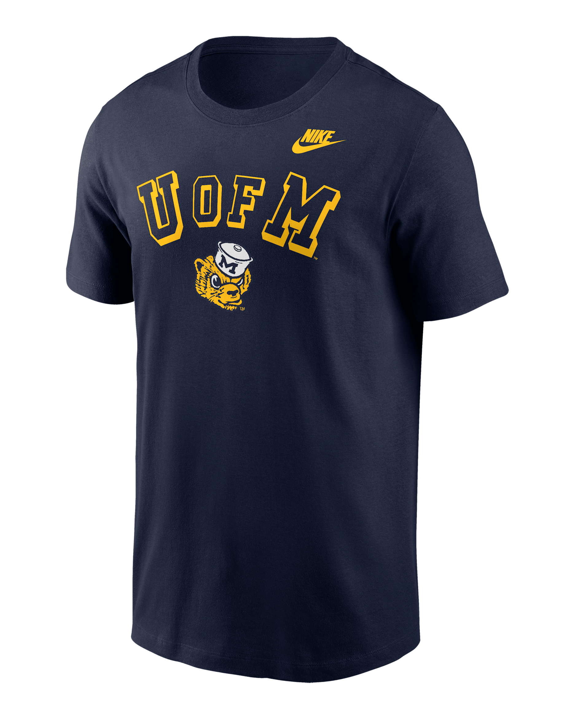 Michigan Legacy Nickname Men's Nike College T-Shirt - Navy