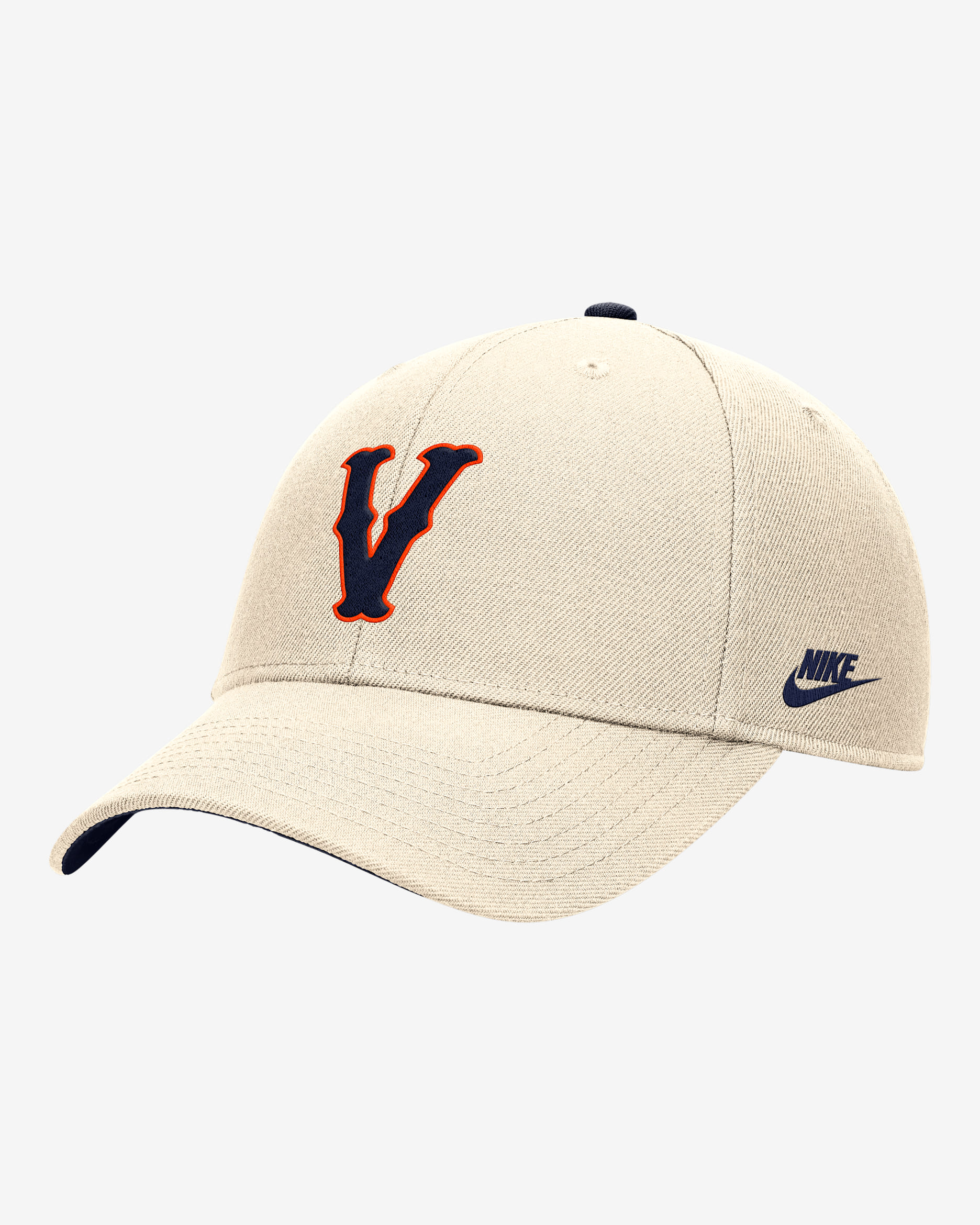 Virginia Rise Men's Nike College Adjustable Cap - Natural