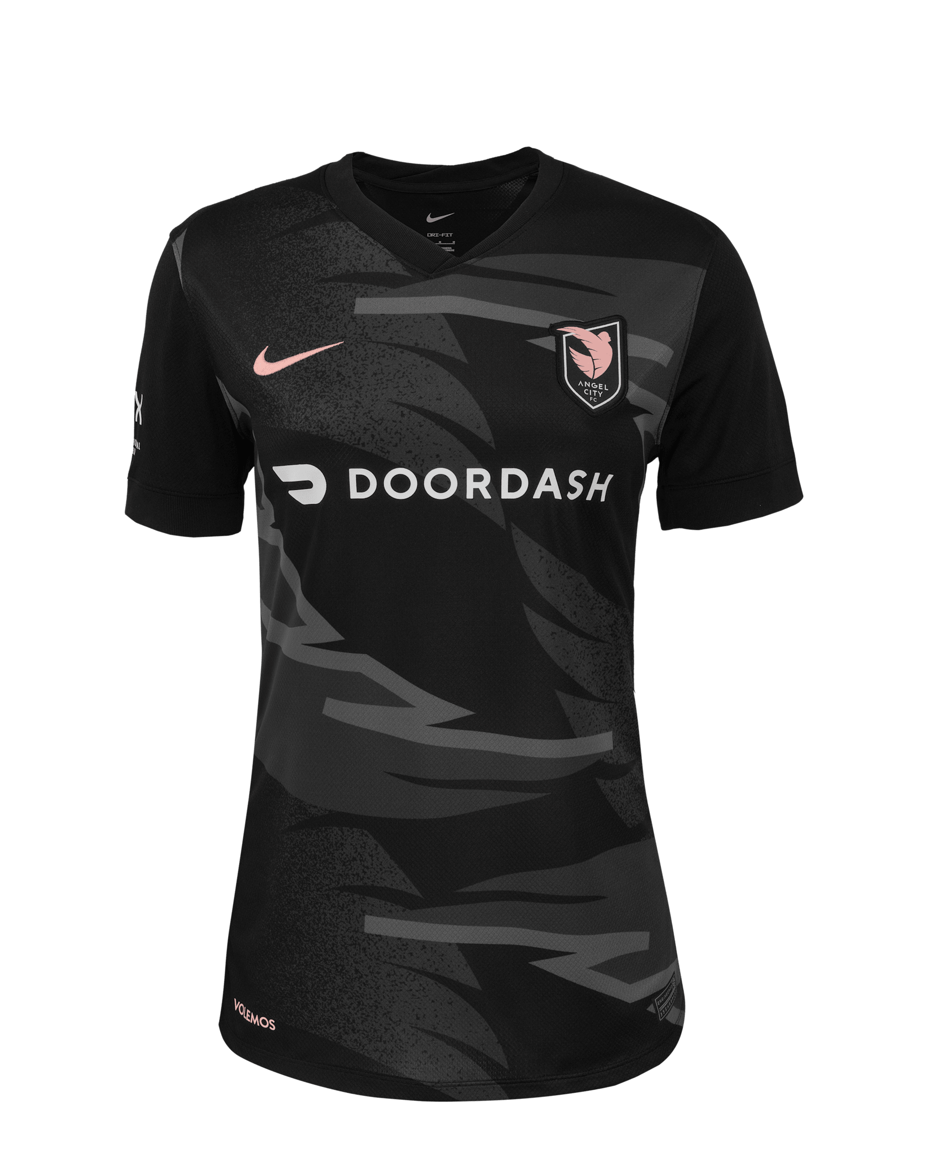 Angel City FC 2025 Stadium Home Women's Nike Dri-FIT NWSL Replica Jersey - Black/Anthracite