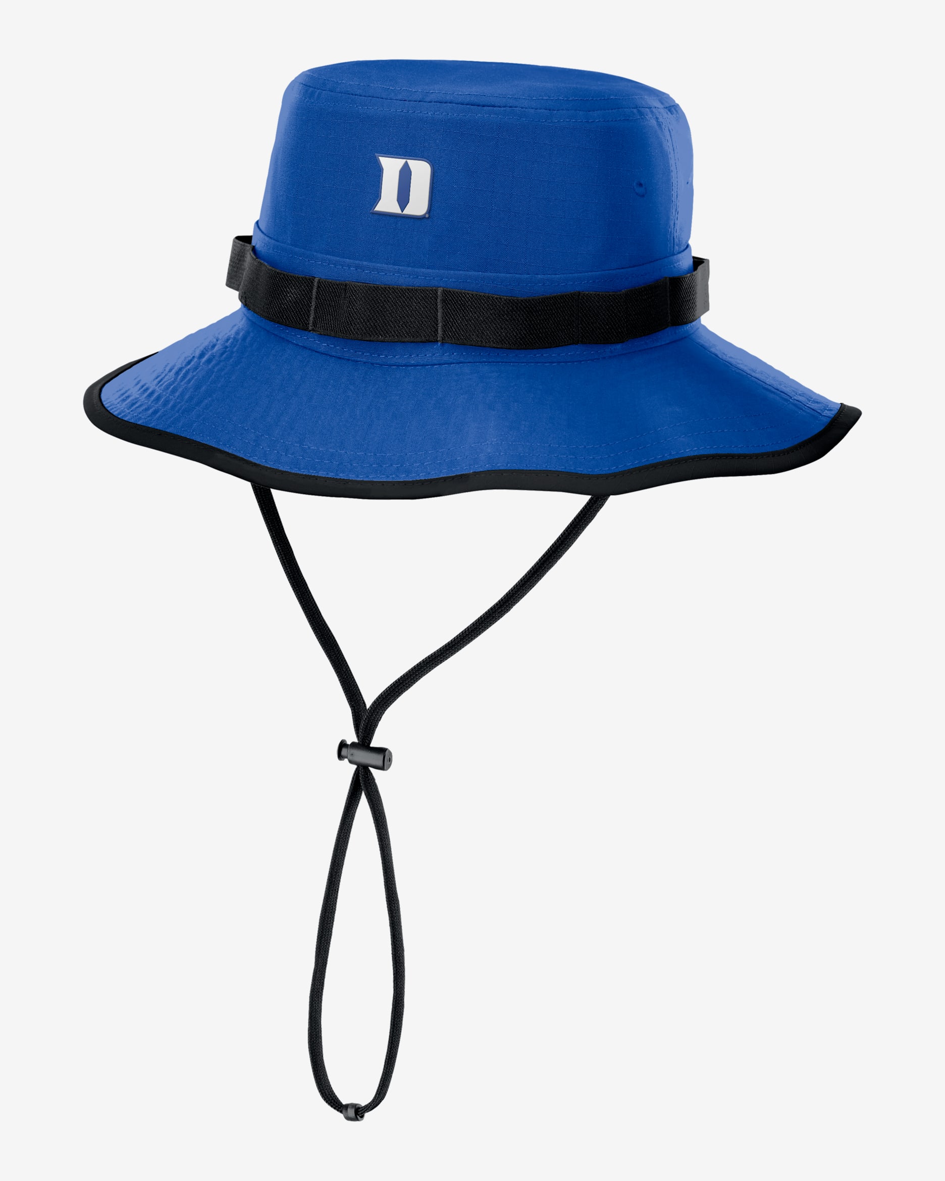 Gorro tipo pescador universitario Nike Dri-FIT para hombre Duke Sideline Apex Gameday Boonie - Royal