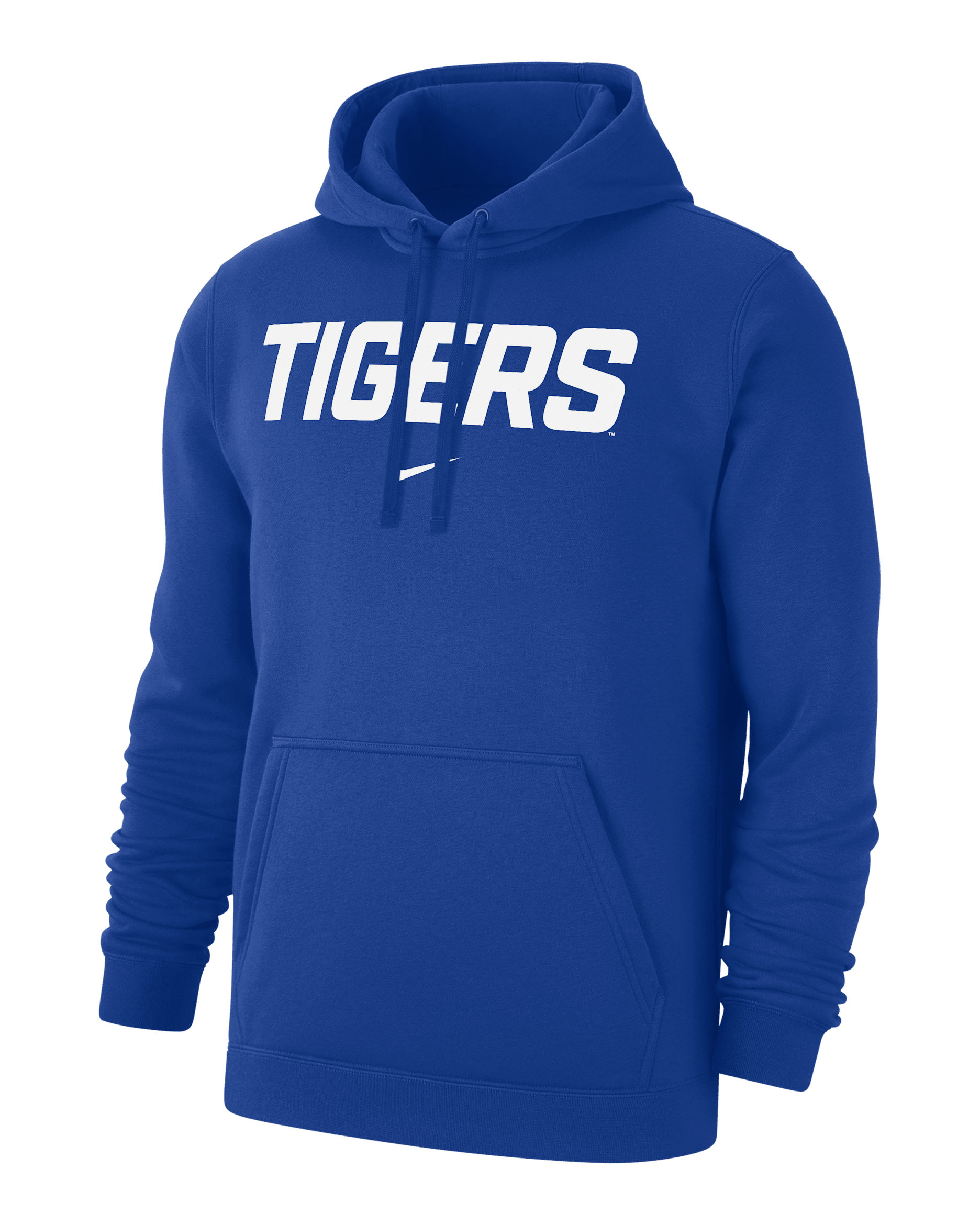 Sudadera con gorro sin cierre universitaria Nike para hombre Memphis Club Fleece - Royal juego