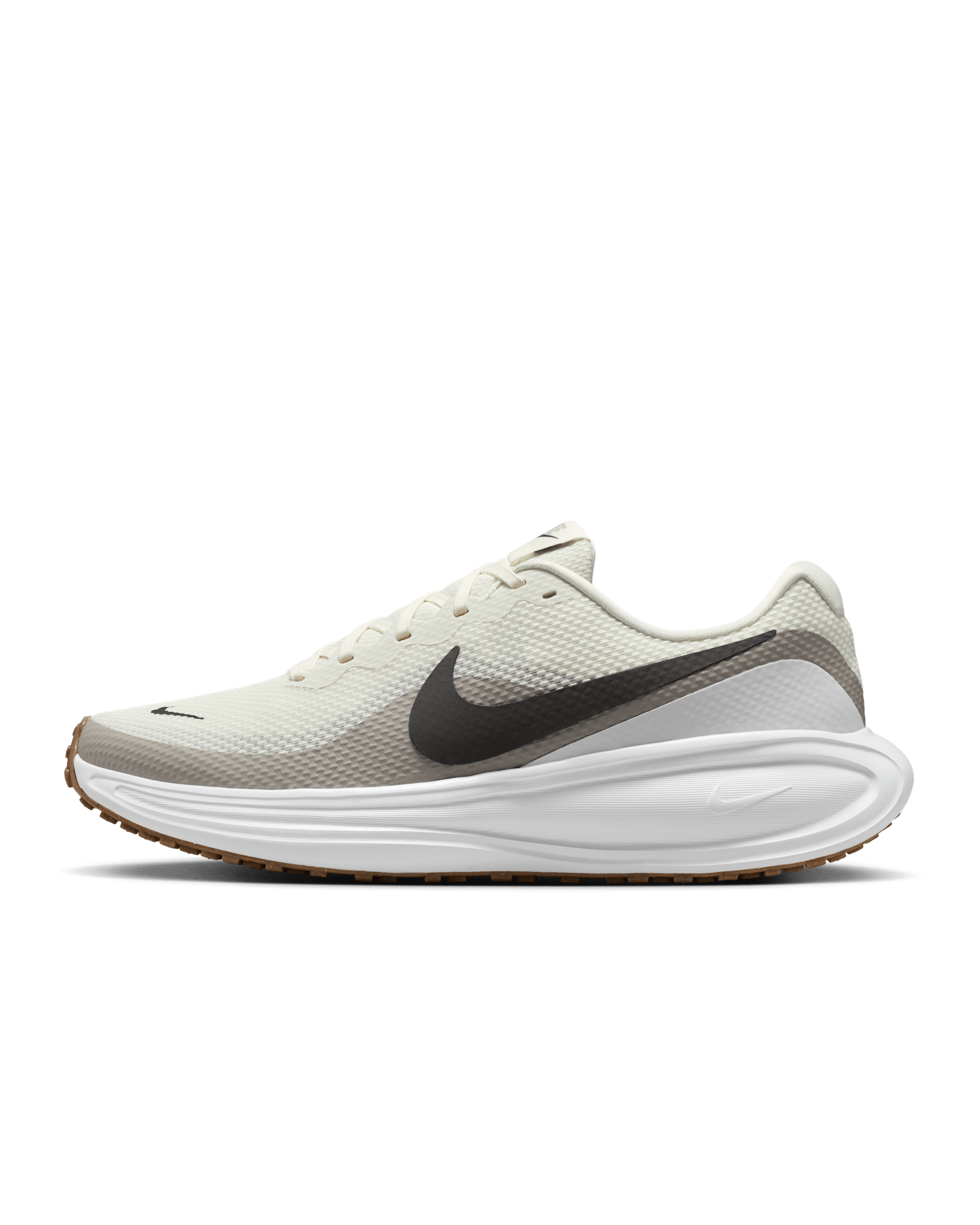 Nike Revolution 8 Men's Road Running Shoes - Phantom/College Grey/Gum Medium Brown/Medium Ash