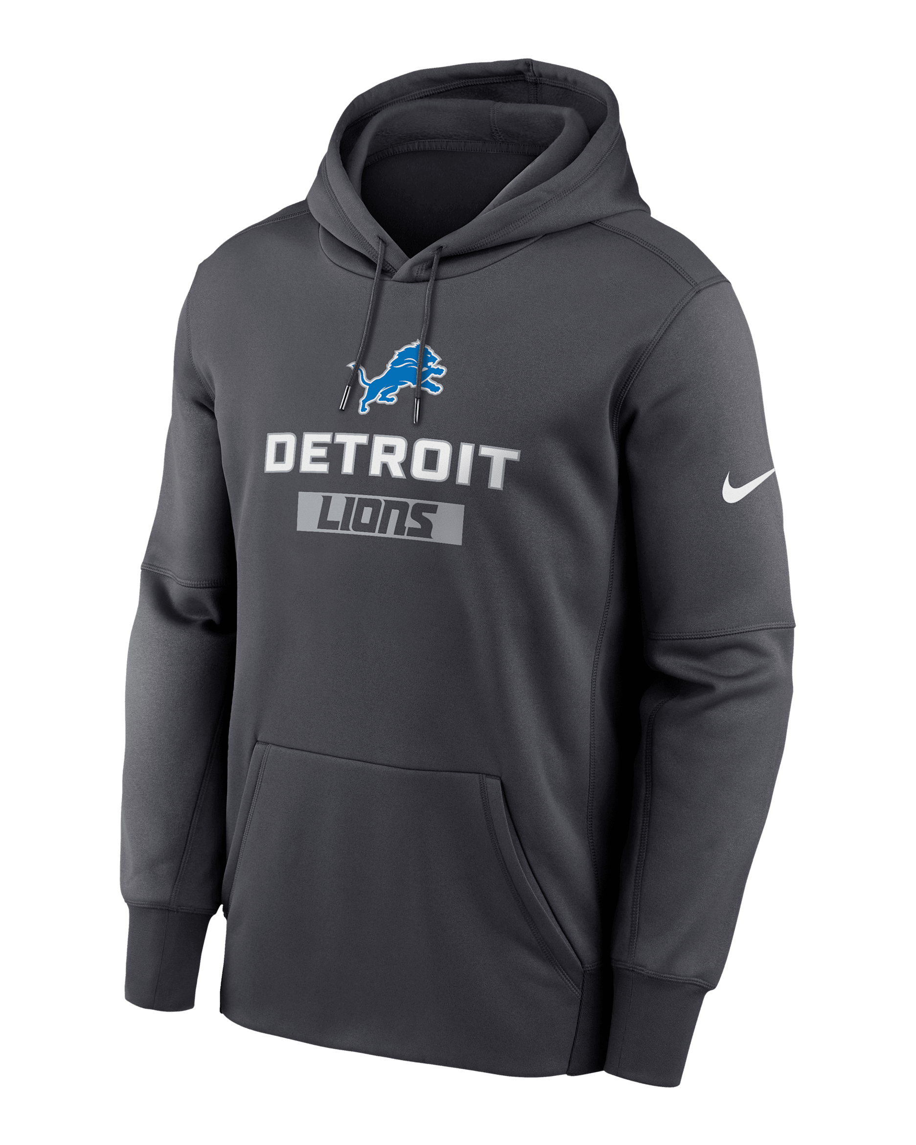 Detroit Lions Toss Sweep Men's Nike Therma NFL Pullover Hoodie. Nike.com