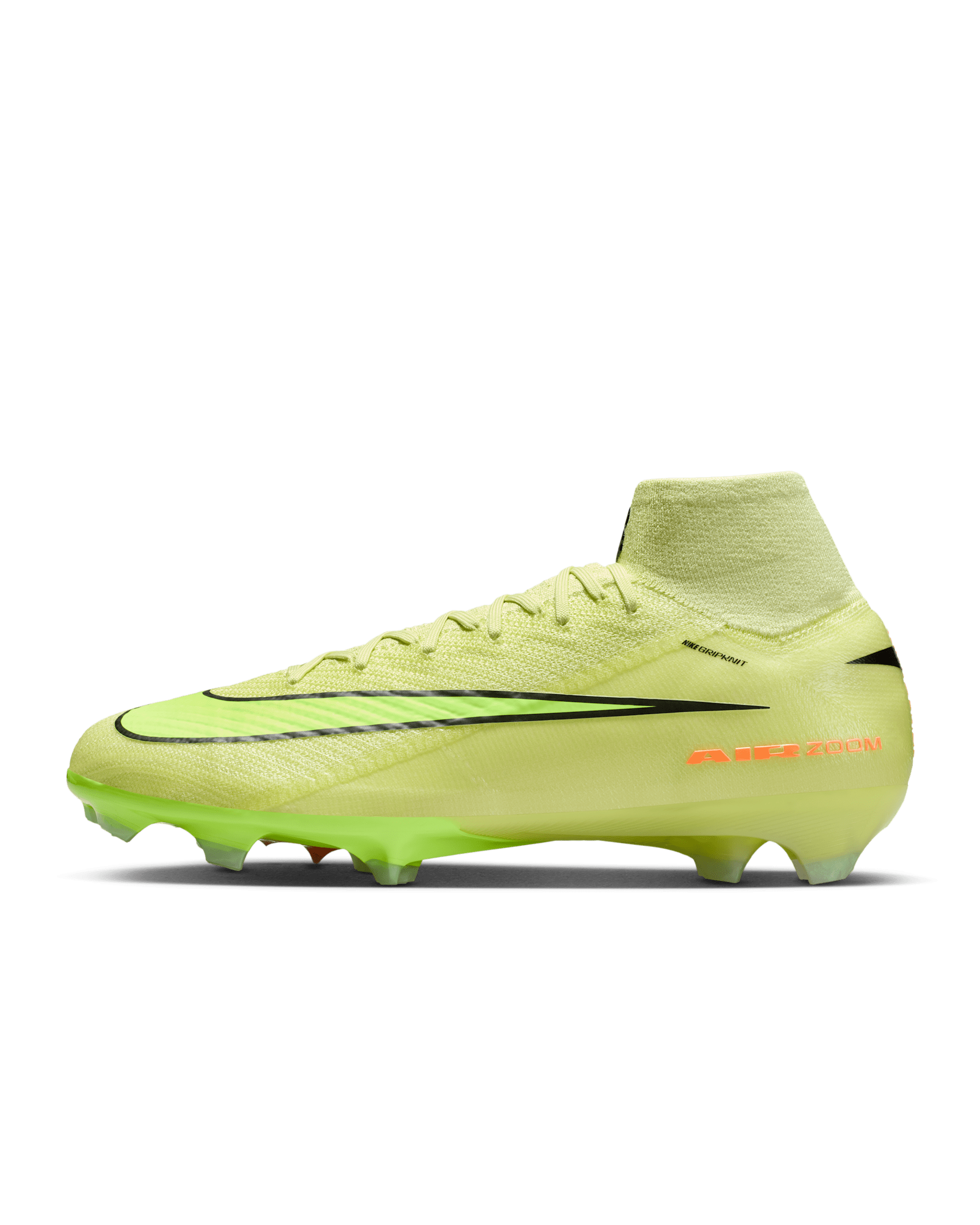 Nike Mercurial Superfly 10 Elite FG magasszárú futballcipő - Limelight/Hyper Crimson/Volt