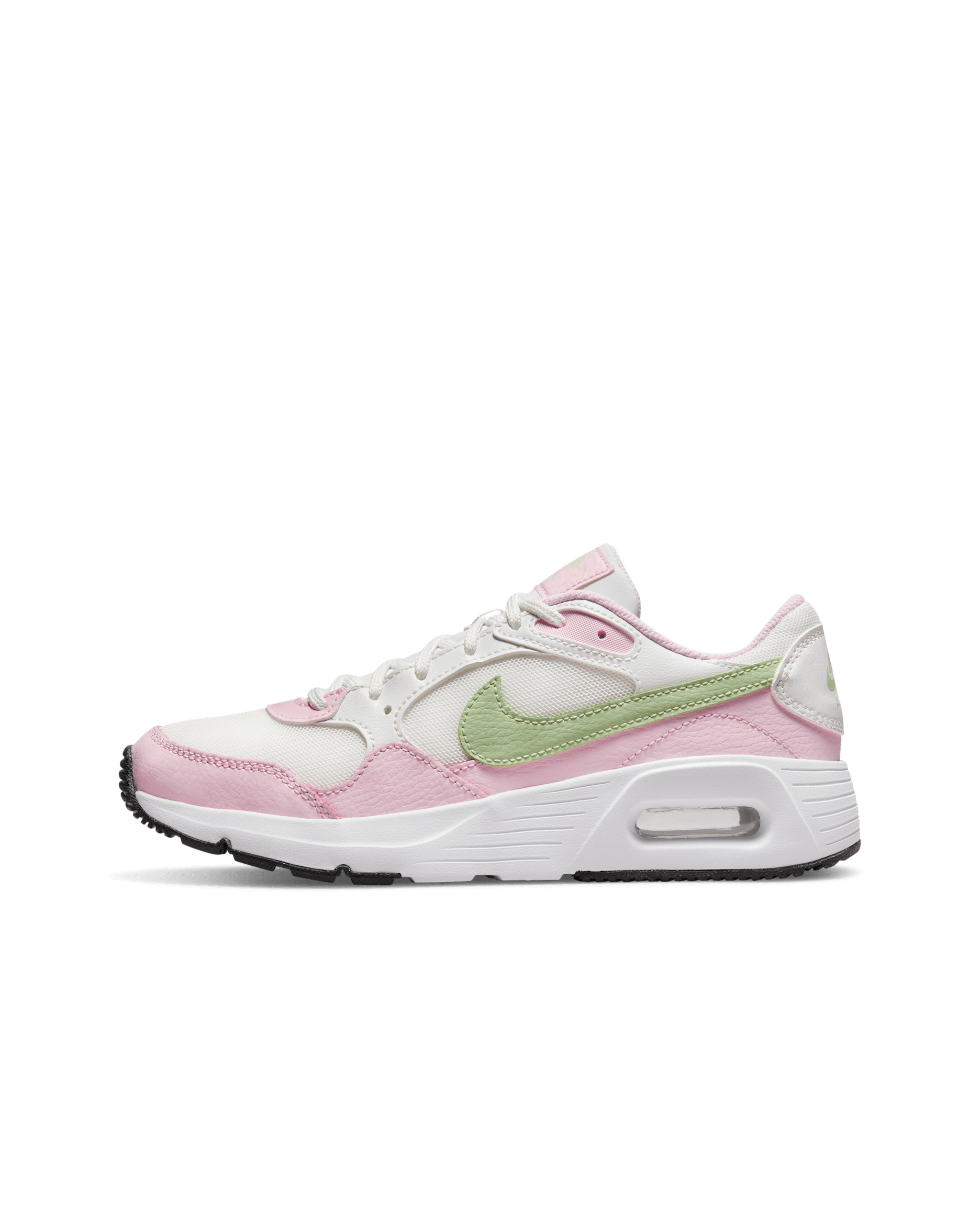 Nike Air Max SC Older Kids' Shoe - Summit White/Pink Foam/Black/Honeydew