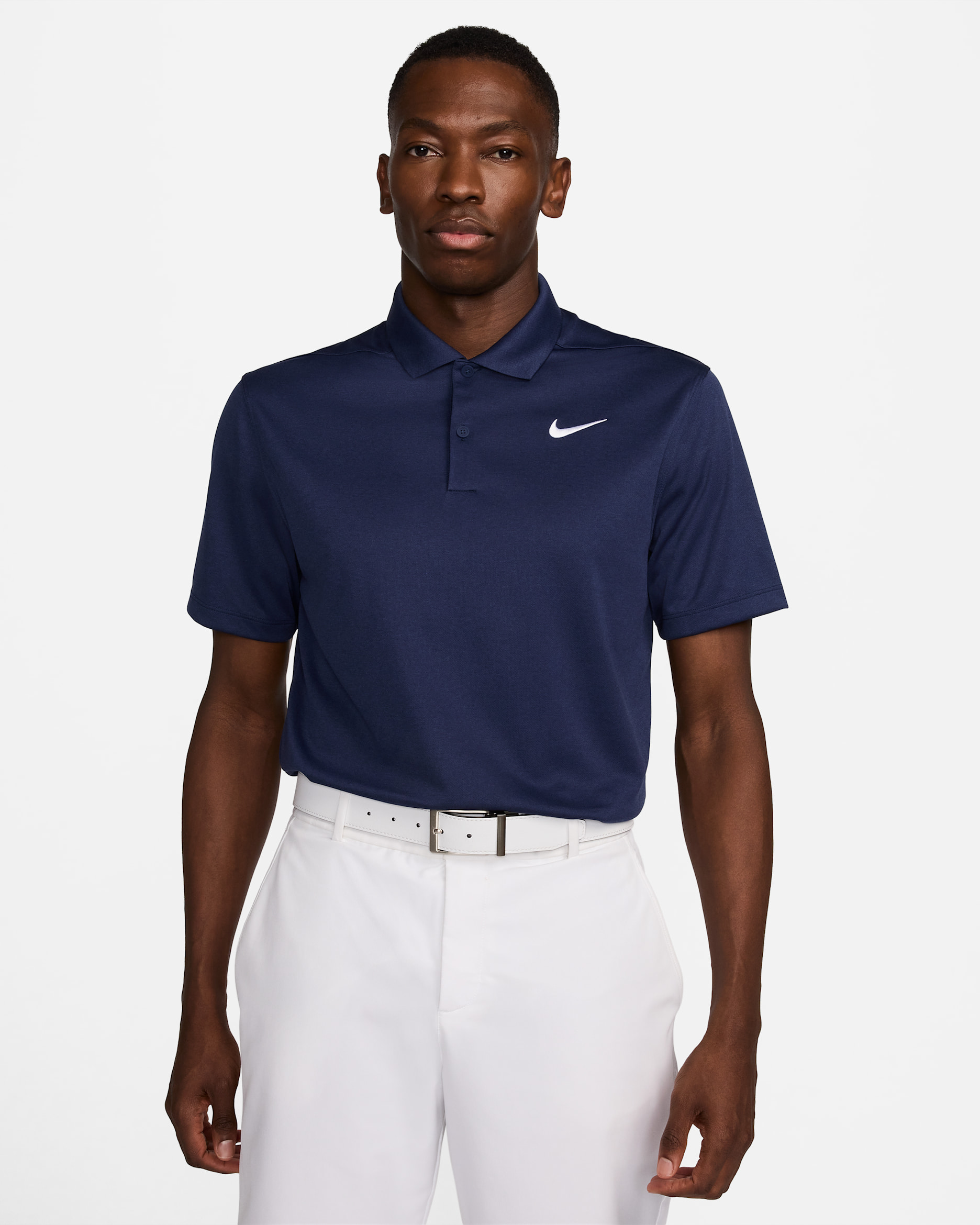 Nike Victory+ Men's Dri-FIT Golf Polo - Obsidian/Midnight Navy/Midnight Navy/White
