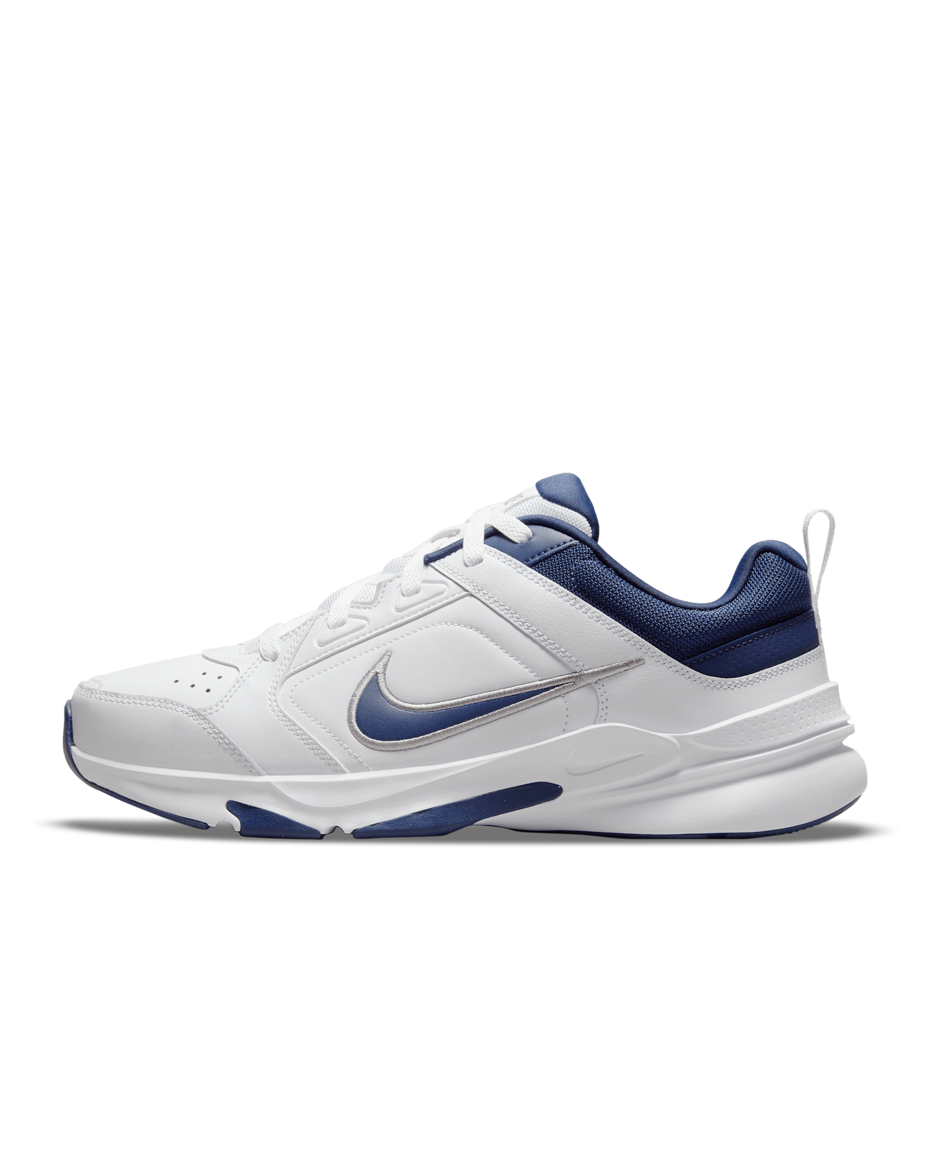 Ανδρικό παπούτσι προπόνησης Nike Defy All Day - Λευκό/Metallic Silver/Midnight Navy