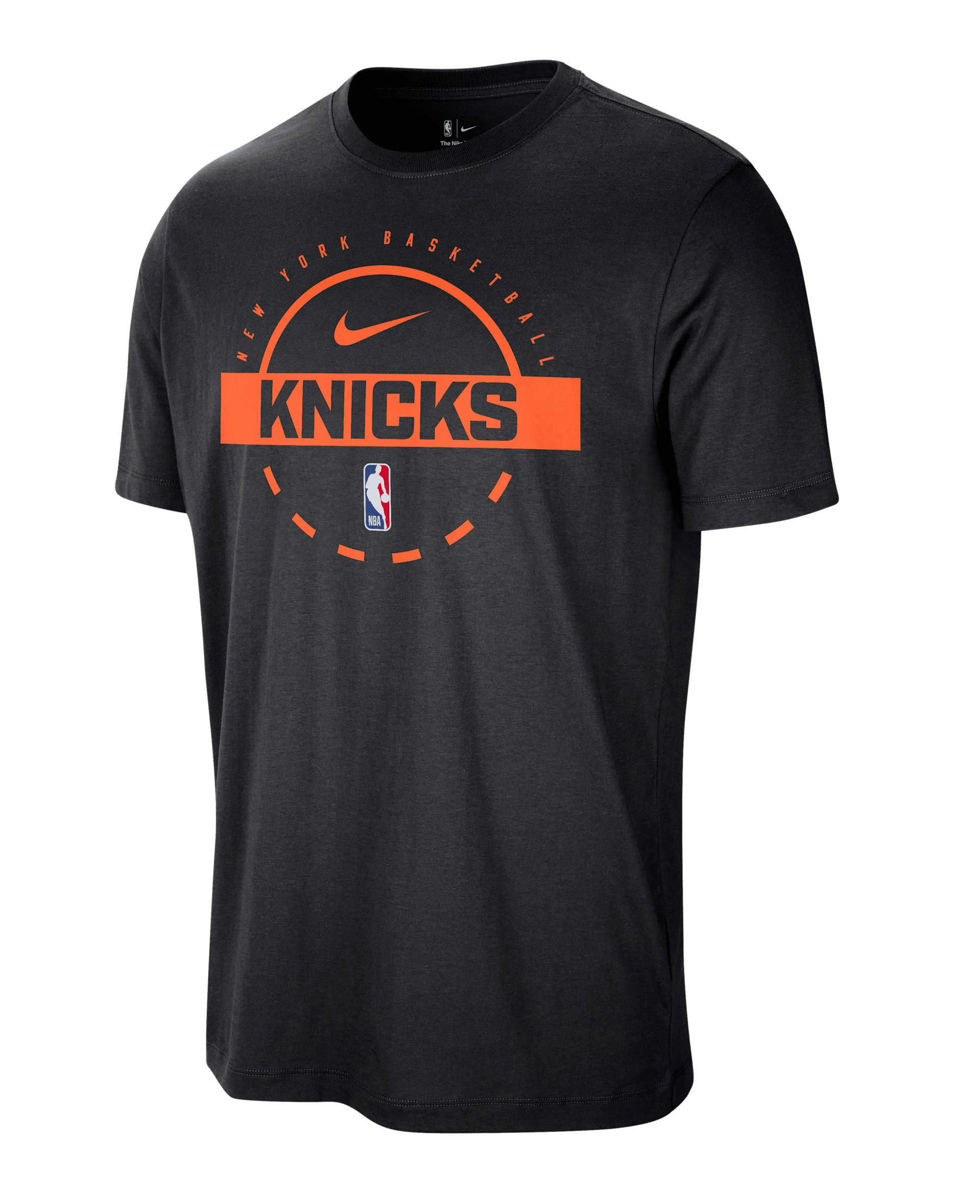 New York Knicks Men's Nike NBA Practice T-Shirt - Black