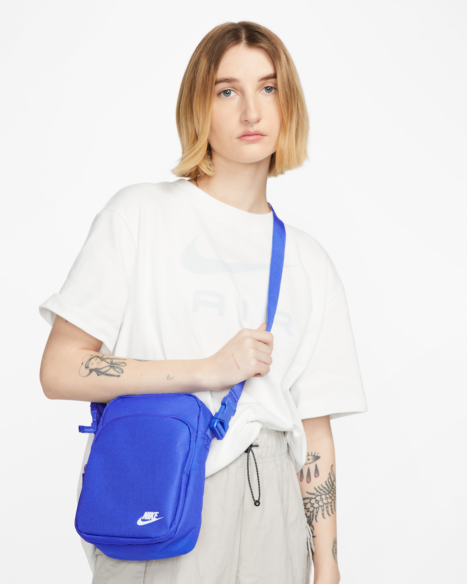 Nike Heritage Cross-Body Bag (4L) - Hyper Royal/Hyper Royal/Cobalt Bliss