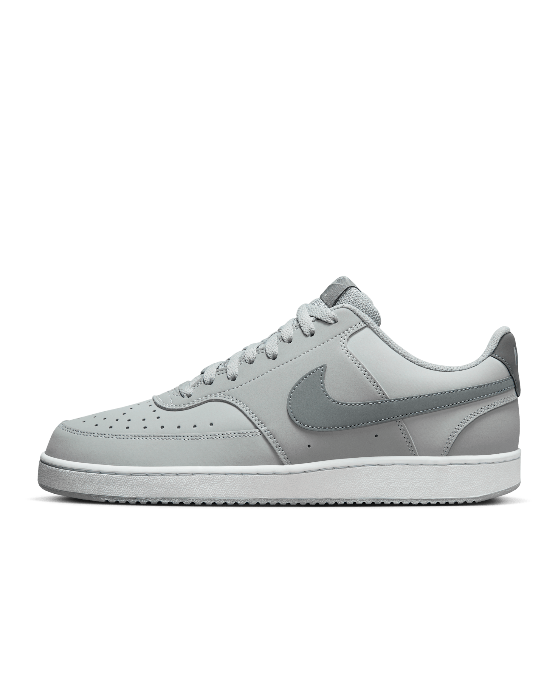 Tenis para hombre Nike Court Vision Low - Gris humo claro/Blanco/Gris humo