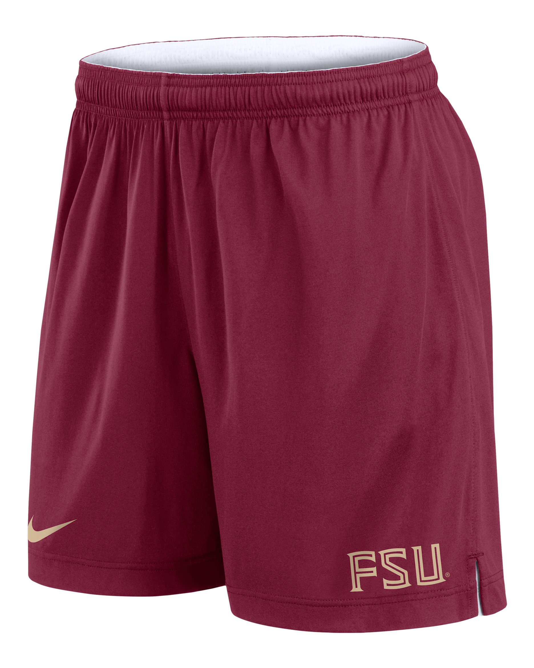 Shorts universitarios Nike Dri-FIT para hombre Florida State Primetime Reversible - Blanco