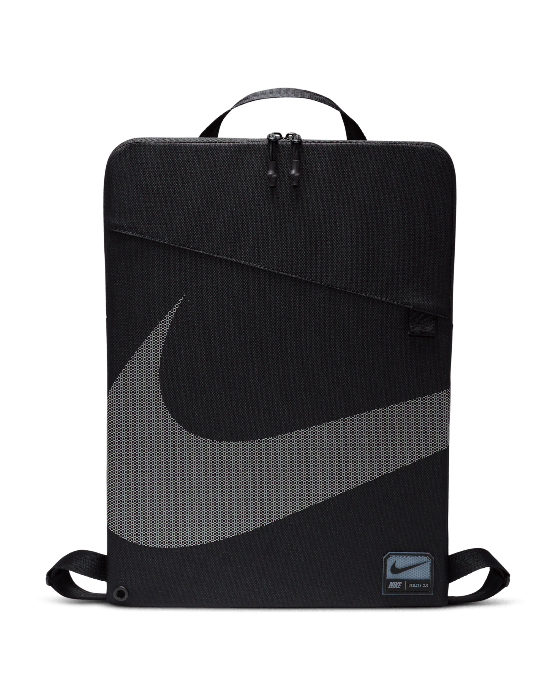Nike Utility 2.0 Gymsack (17L) - Black/Black/Dark Smoke Grey
