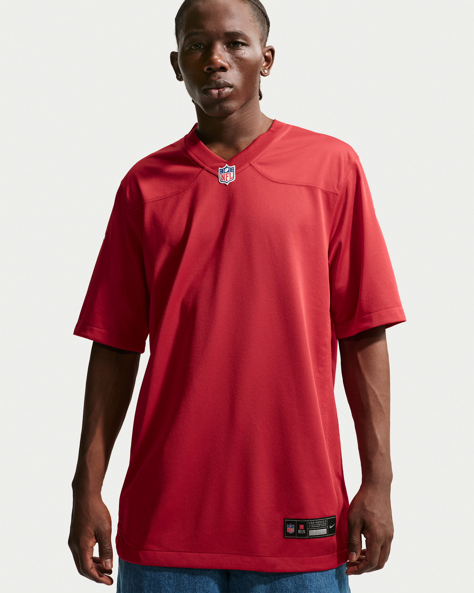 Jersey de juego Nike de la NFL para hombre Arizona Cardinals - Rojo duro