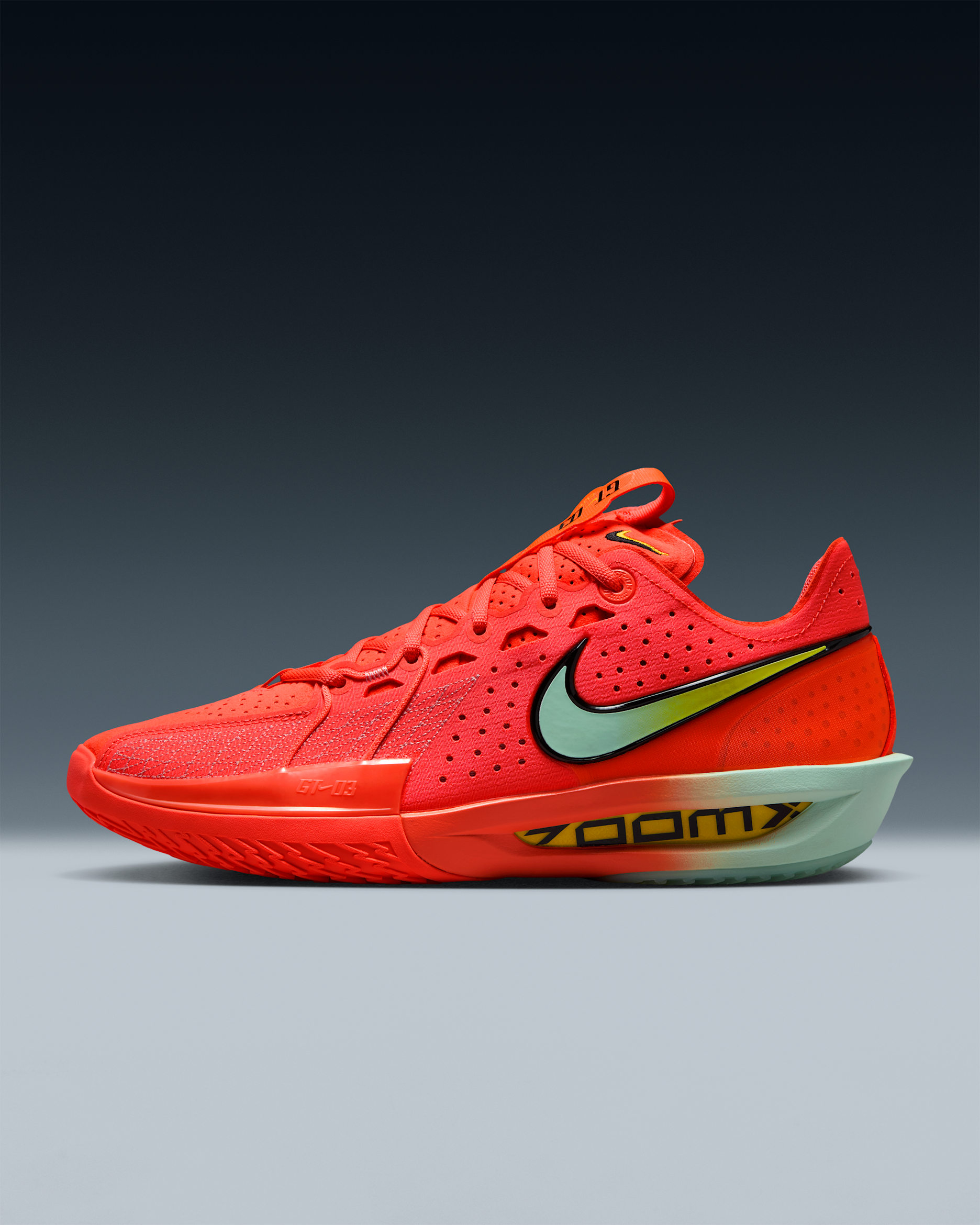 Nike G.T. Cut 3 Basketball Shoes - Bright Mango/Bleached Coral/Lightning/Mint Foam