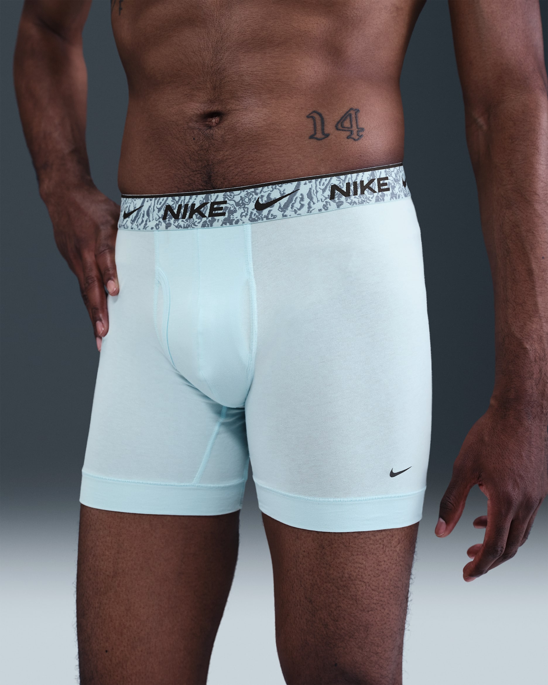 Nike Dri-FIT Essential Cotton Stretch Men's Boxer Briefs (3-Pack)