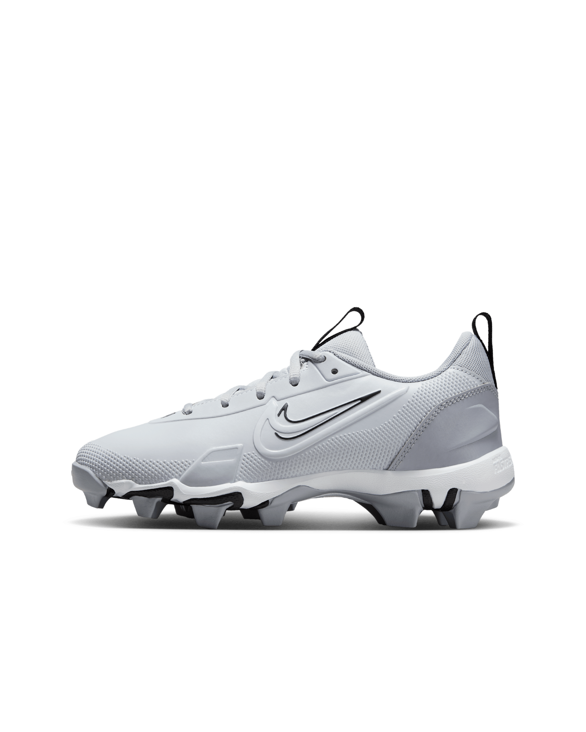 Nike Force Trout 9 Keystone Big Kids' Baseball Cleats - Pure Platinum/Wolf Grey/Black/White
